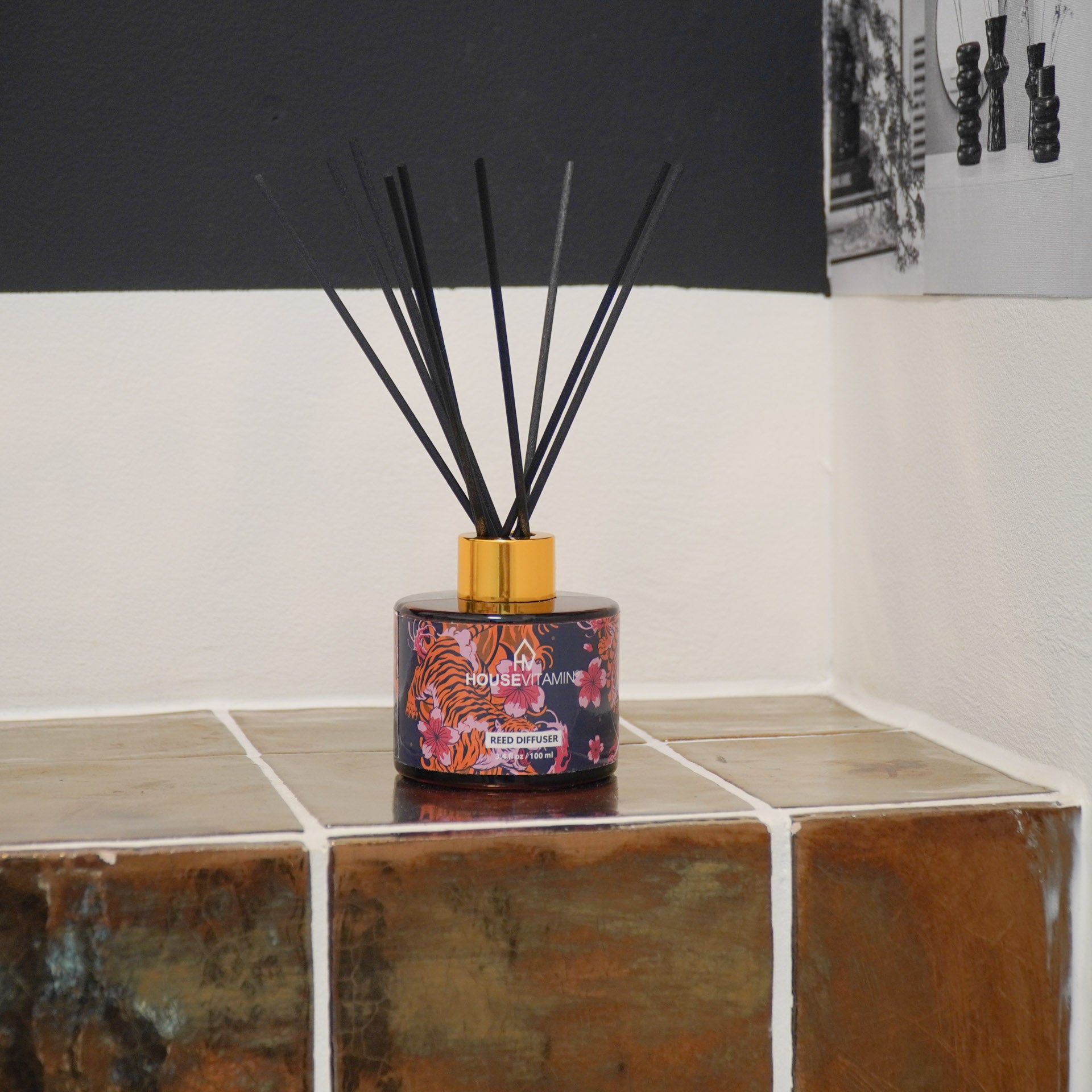 Reed Diffuser - Geurstokjes - Kruidig - 100ml