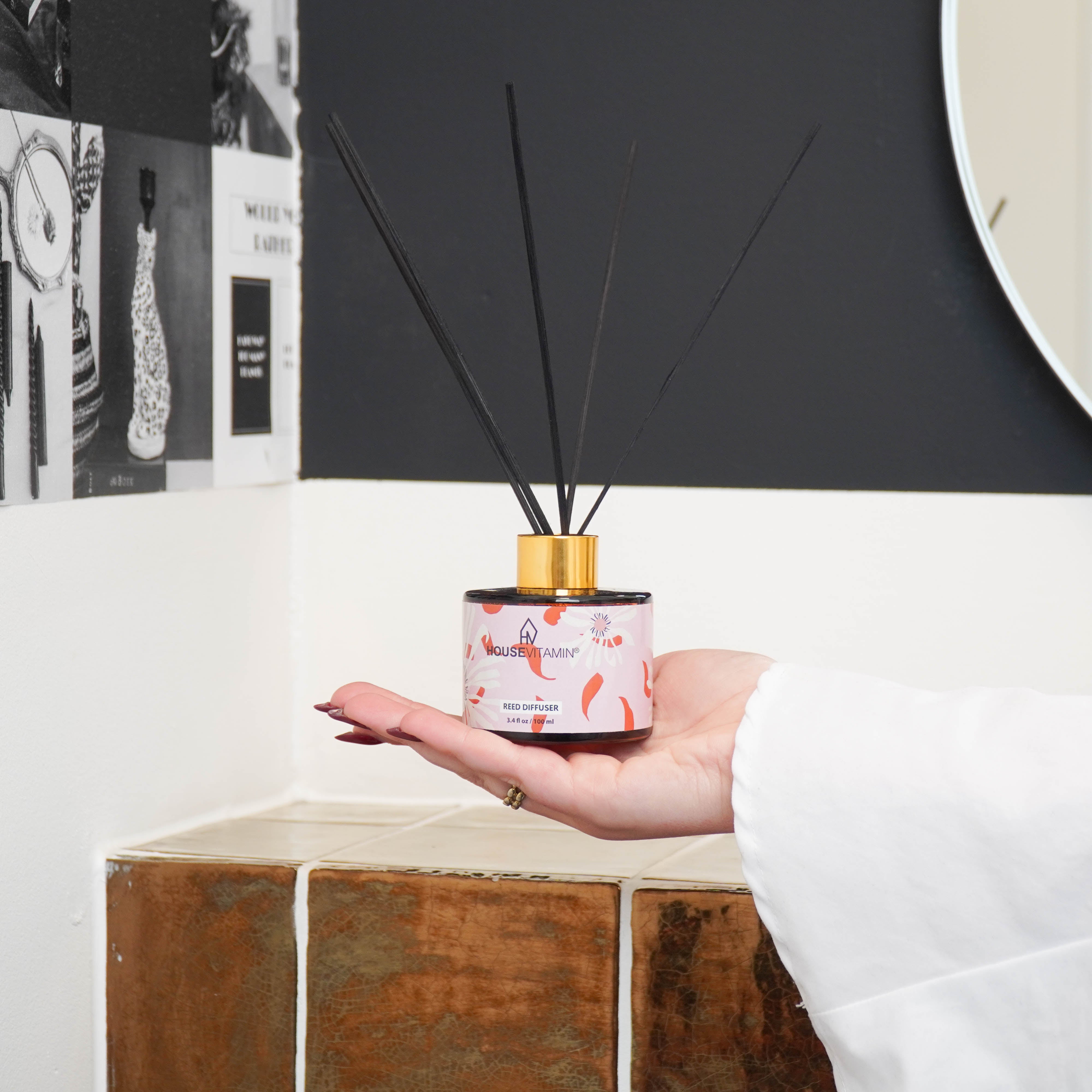 Reed Diffuser - Geurstokjes - Bloemig - 100ml