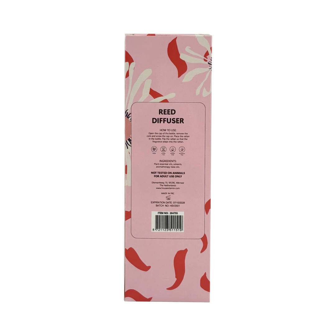 Reed Diffuser - Geurstokjes - Bloemig - 100ml