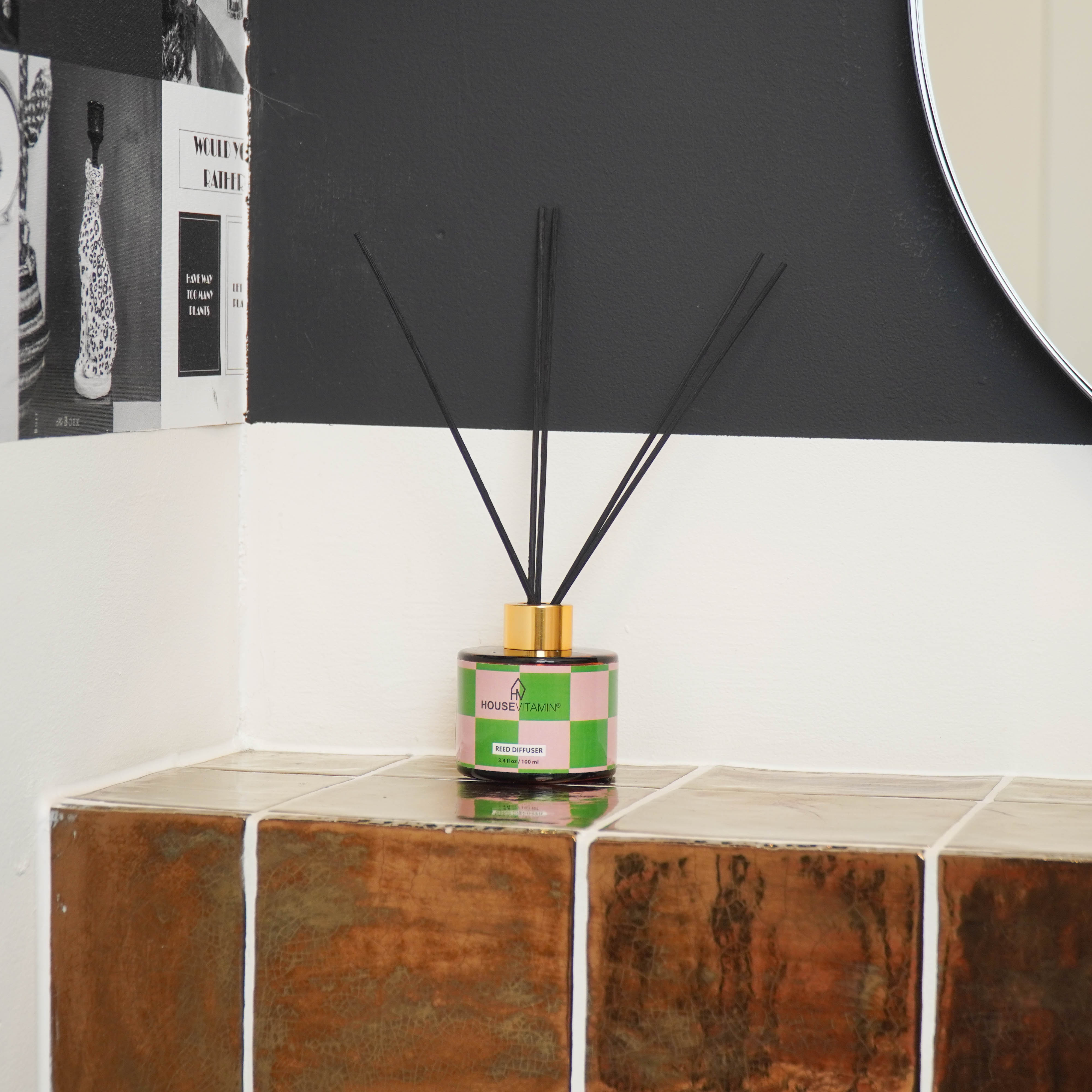 Reed Diffuser - Geurstokjes - Komkommer - 100ml