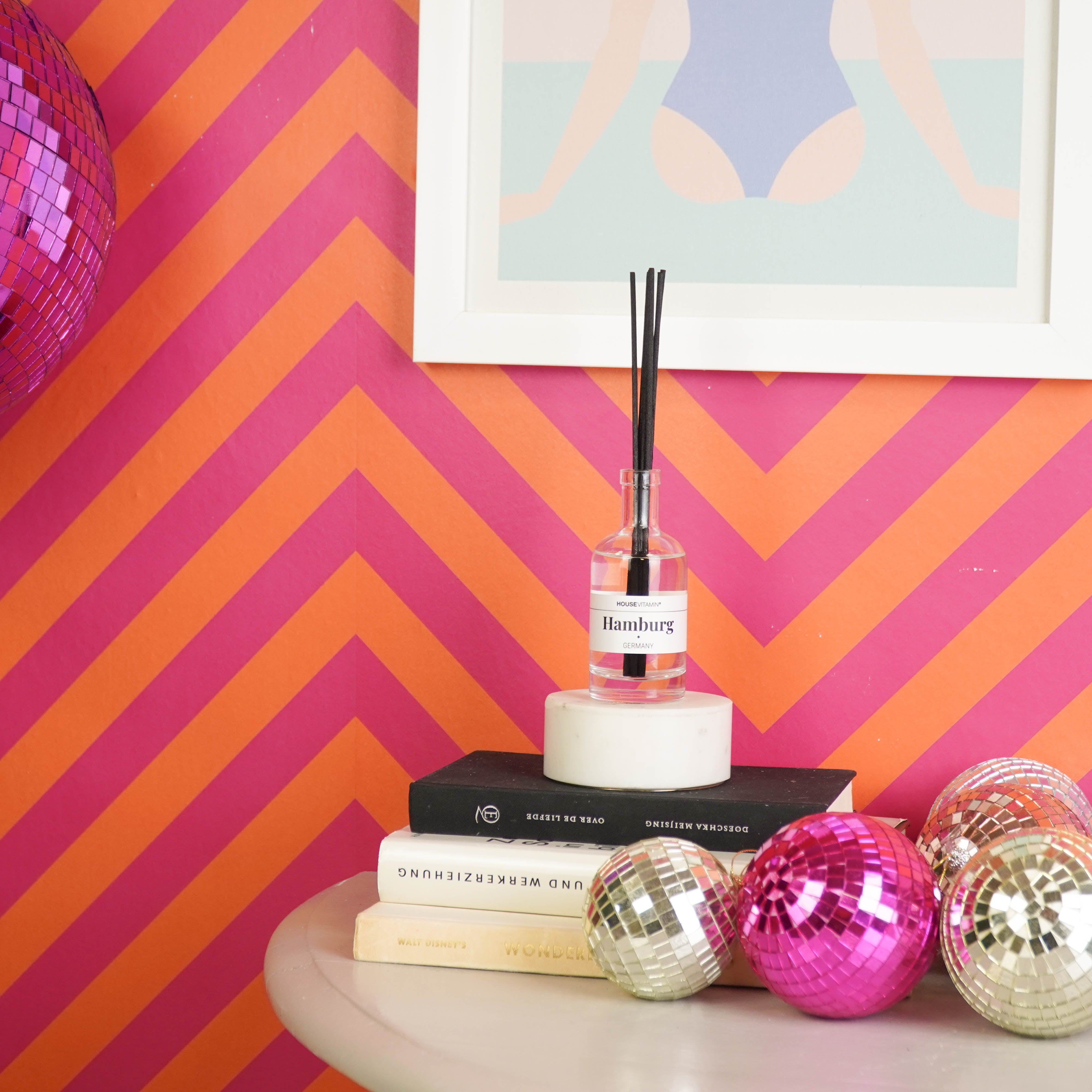 Geurstokjes - Hamburg - Frisse was - Glas - 100ml