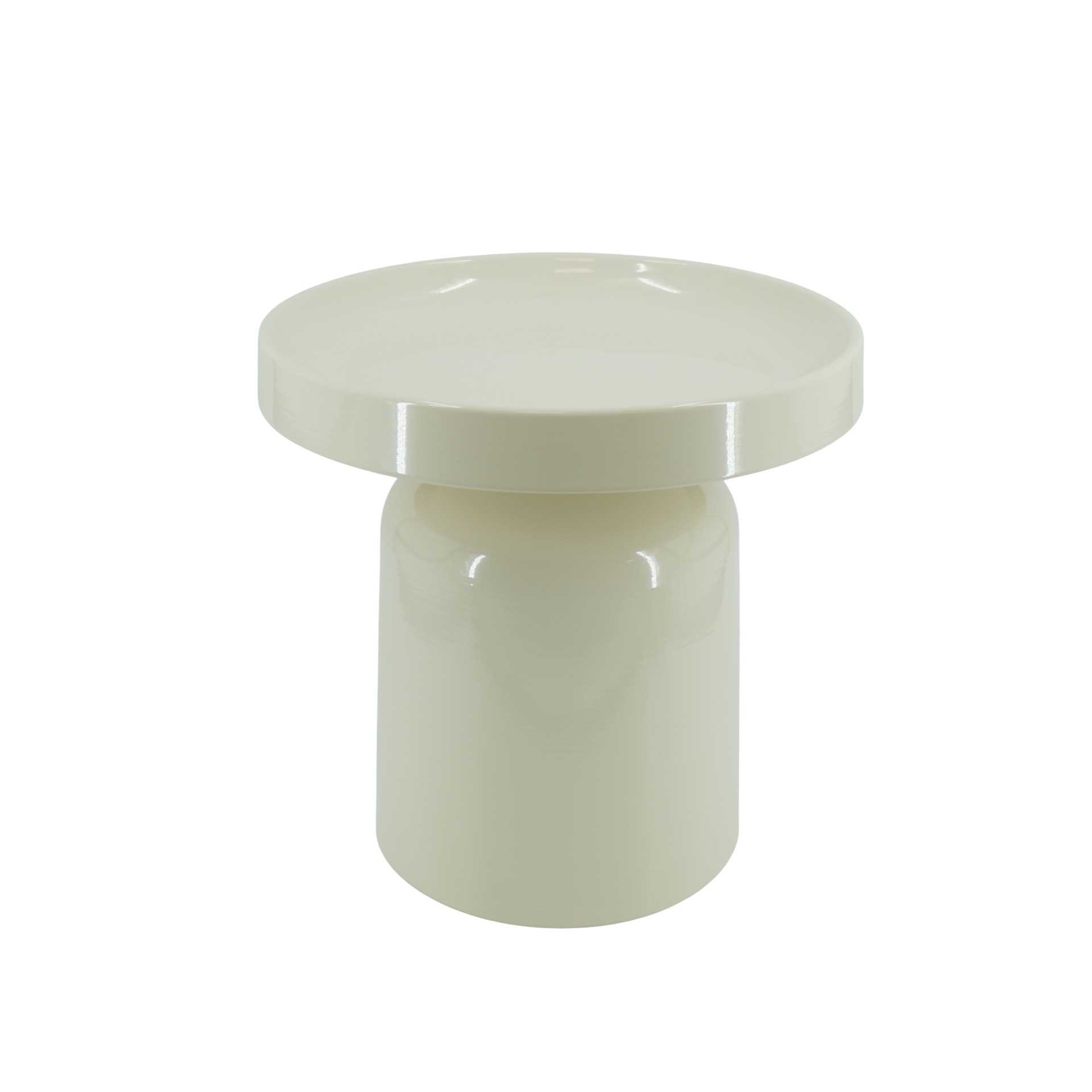 Bijzettafel - Pion - Zand - Metaal - 43x42cm