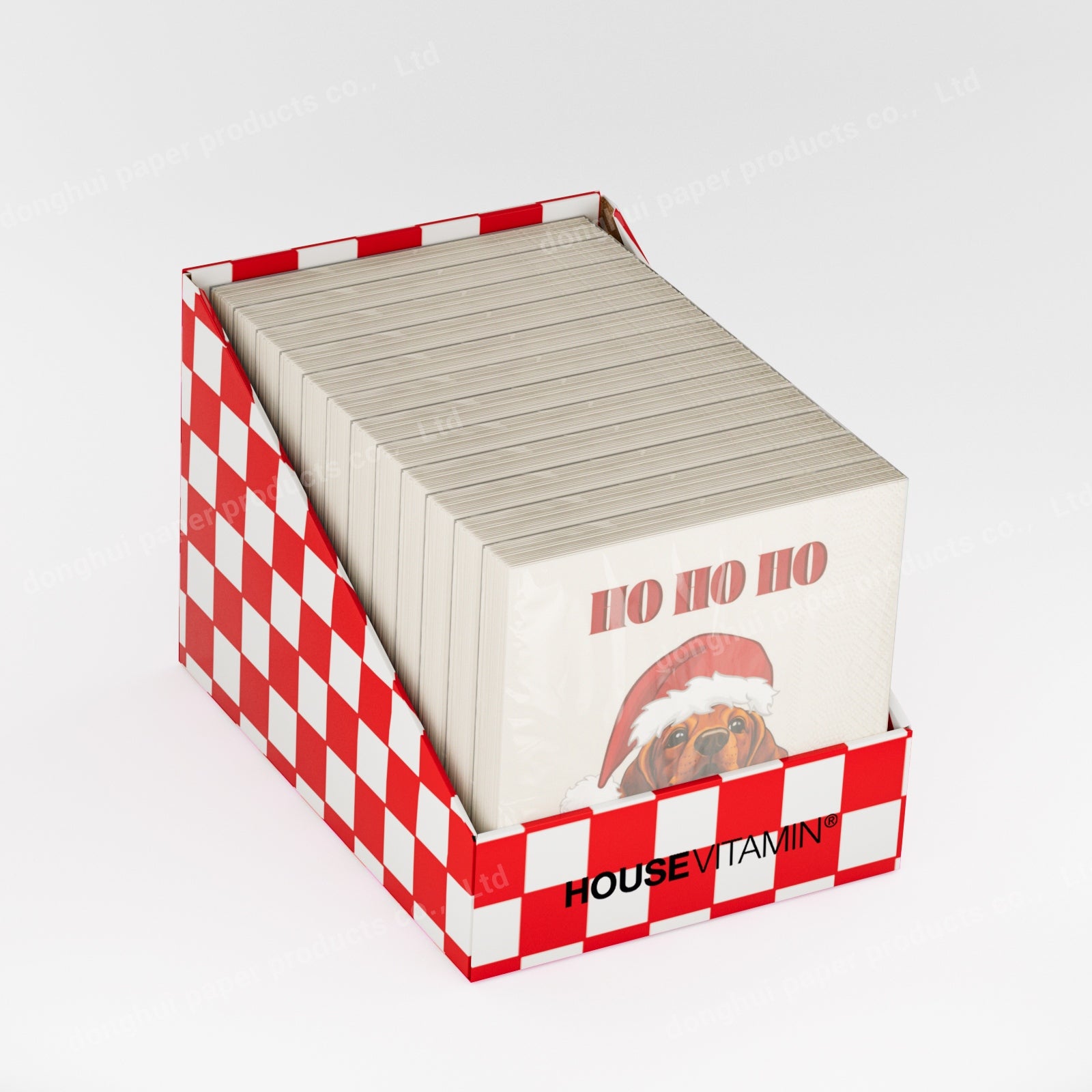 Paper Napkins “Ho Ho Ho” –Display Pack 12 Packs
