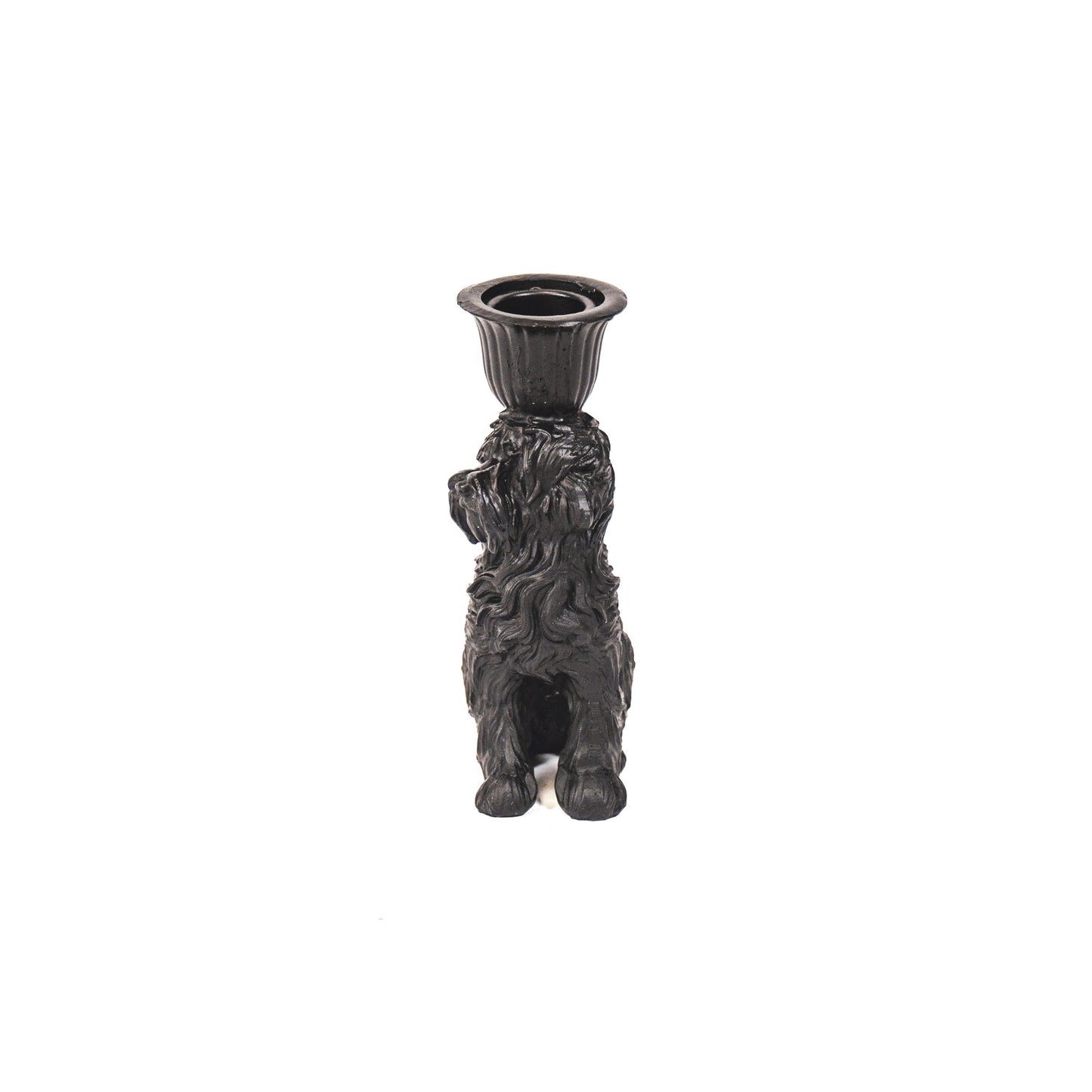 HV Labradoodle Kandelaar- Zwart - 4x9x13 cm