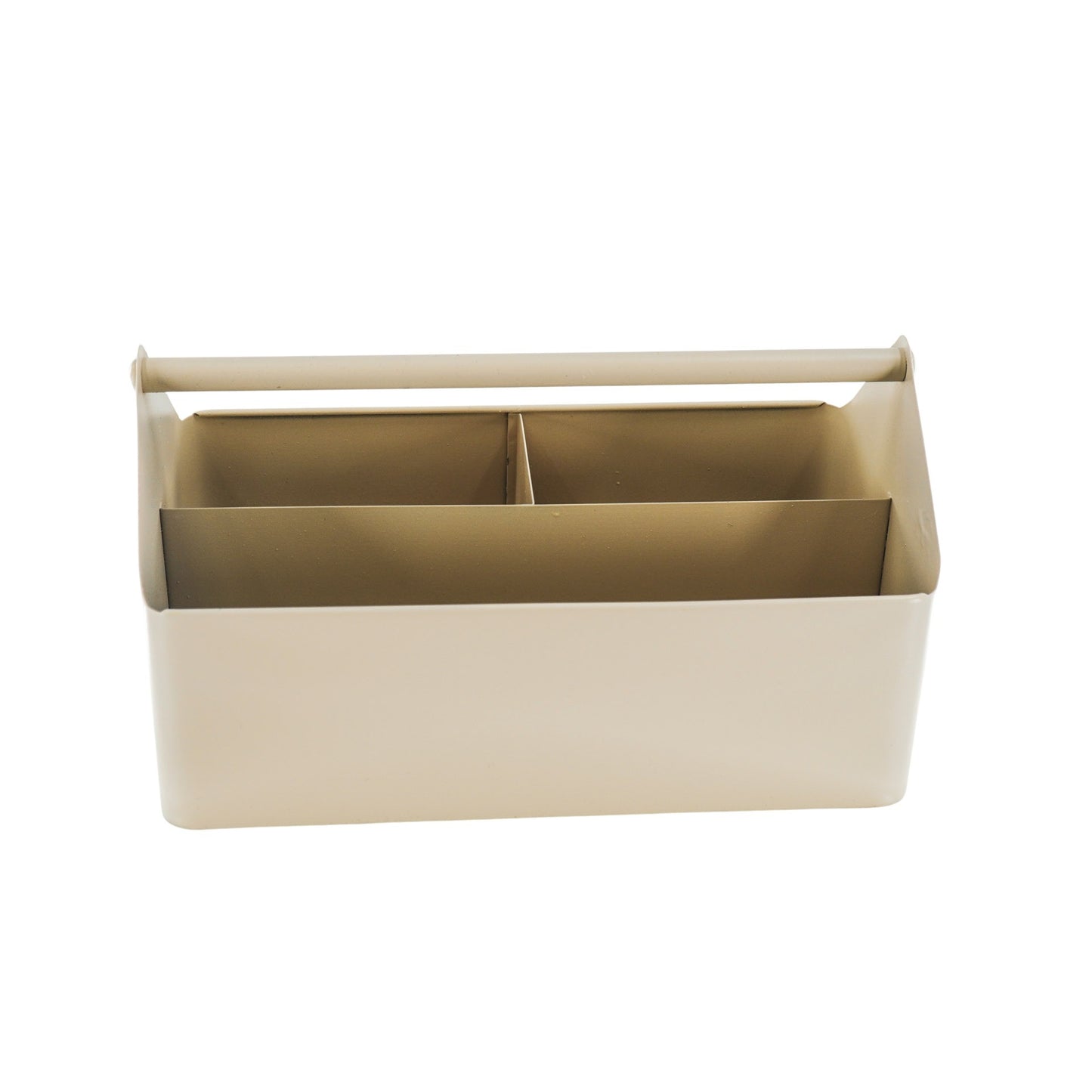 Dienblad - Organiser - Metaal - Zand - 30x17x17cm