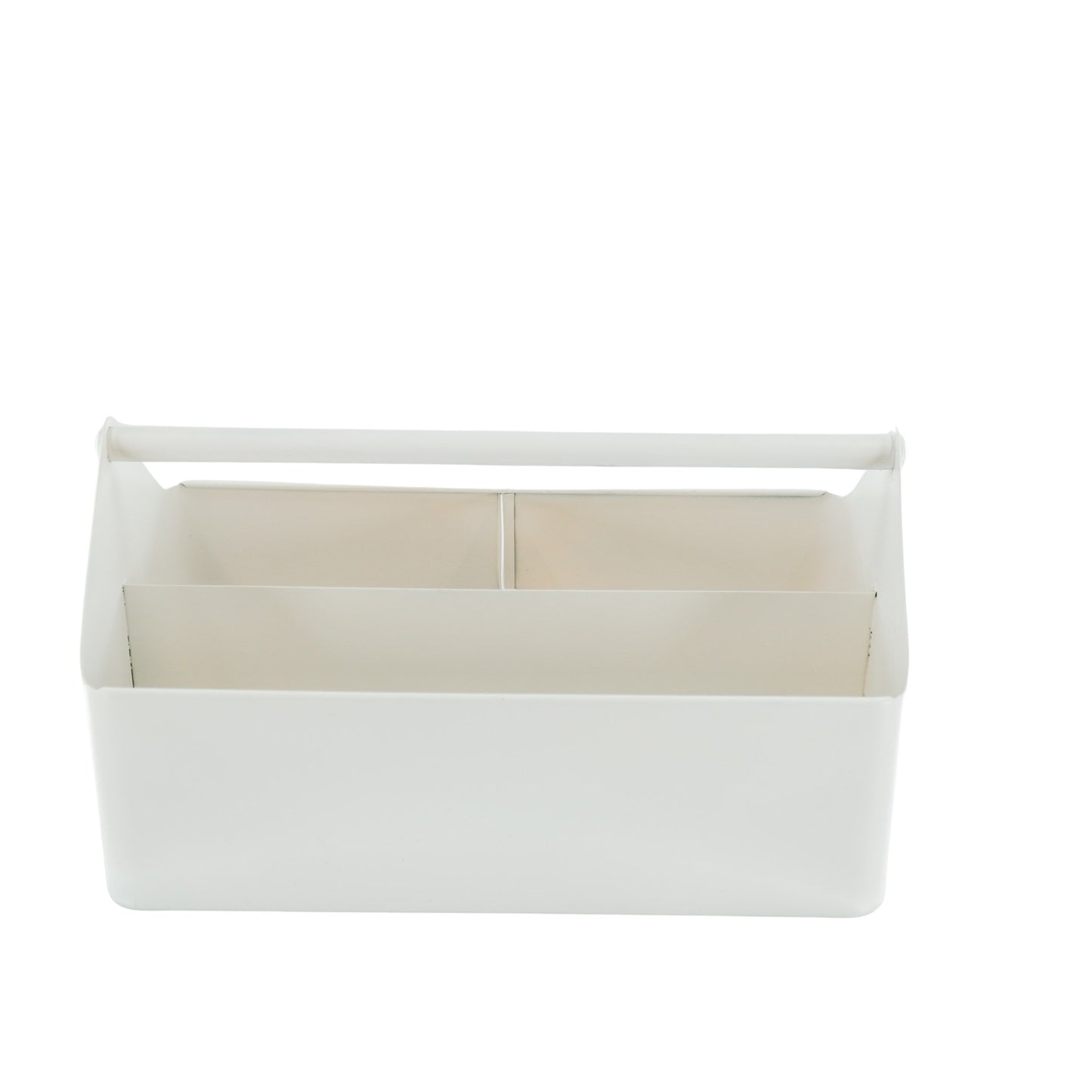 Dienblad - Organiser - Metaal - Wit - 30x17x17cm