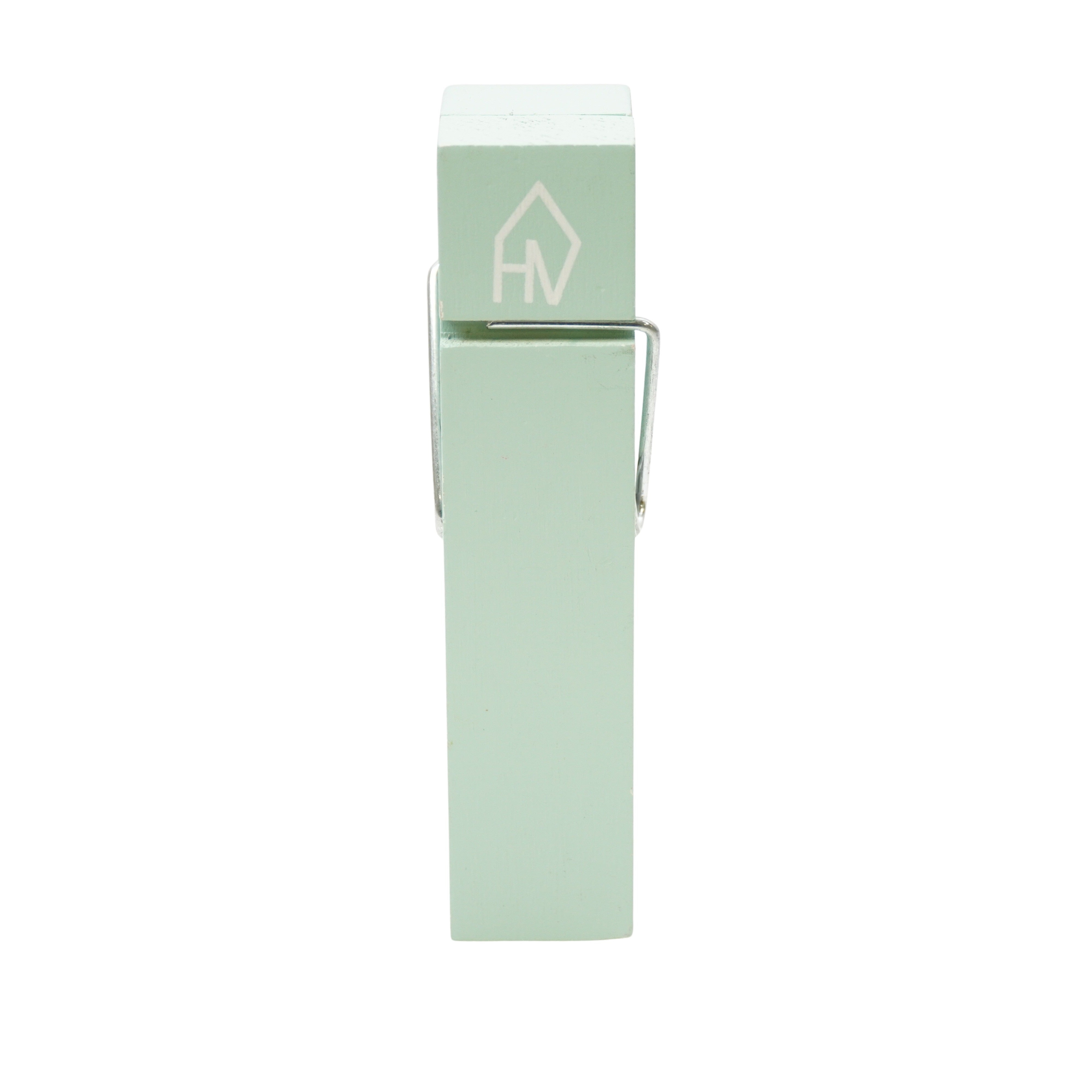 Knijper - Hout - Mint Groen - 4x15cm