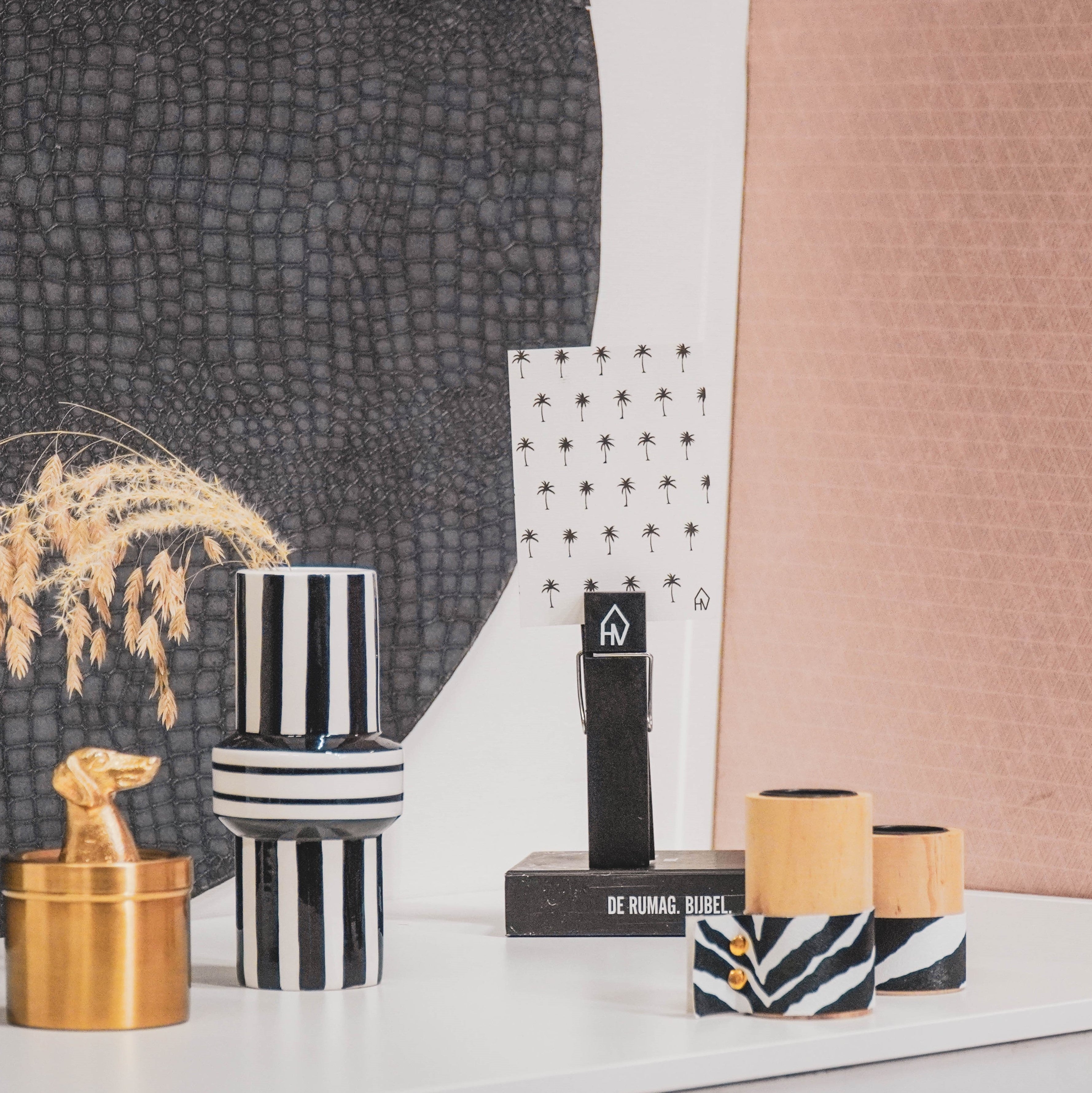 palmbomen op ansichtkaart