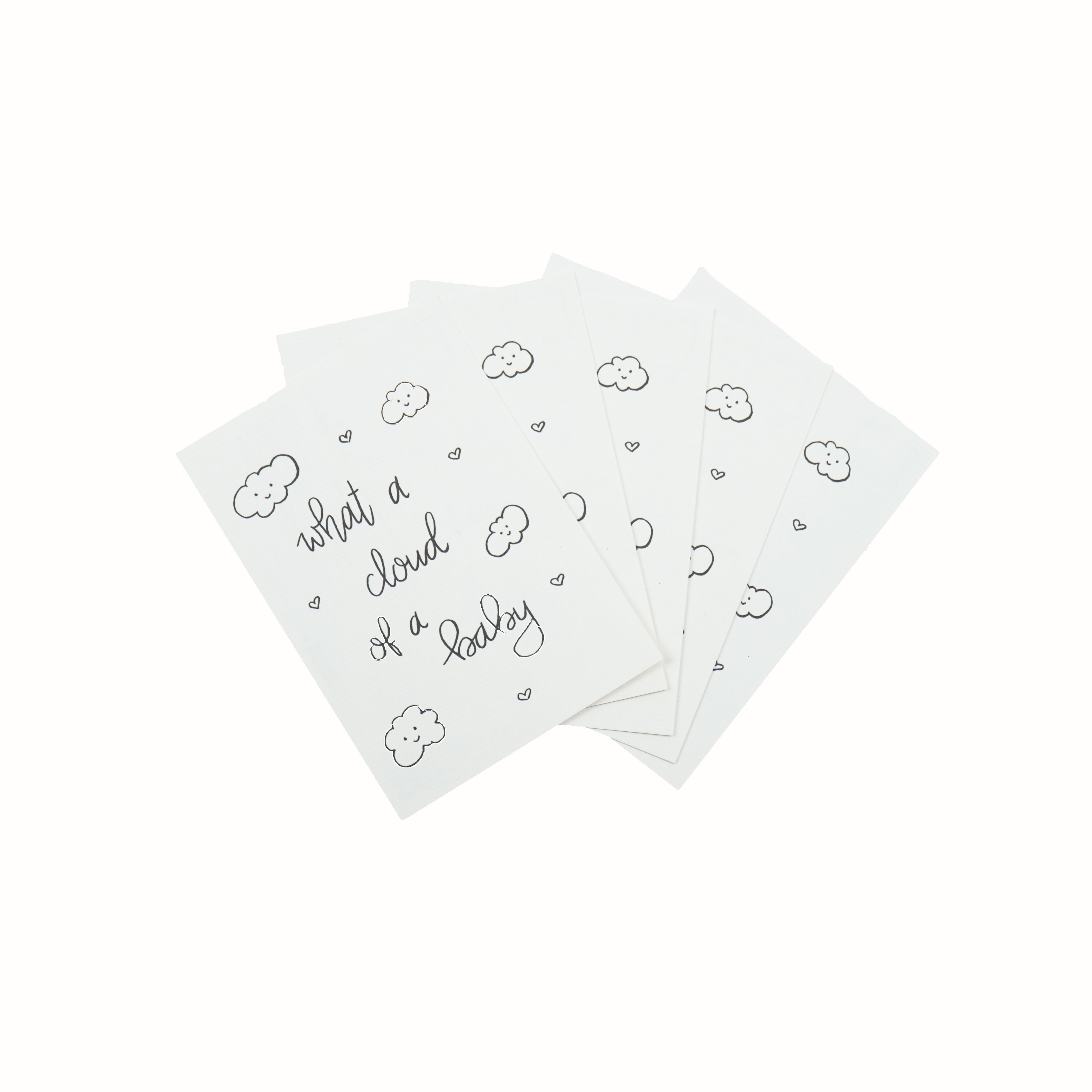 kaarten what a cloud of a baby wit