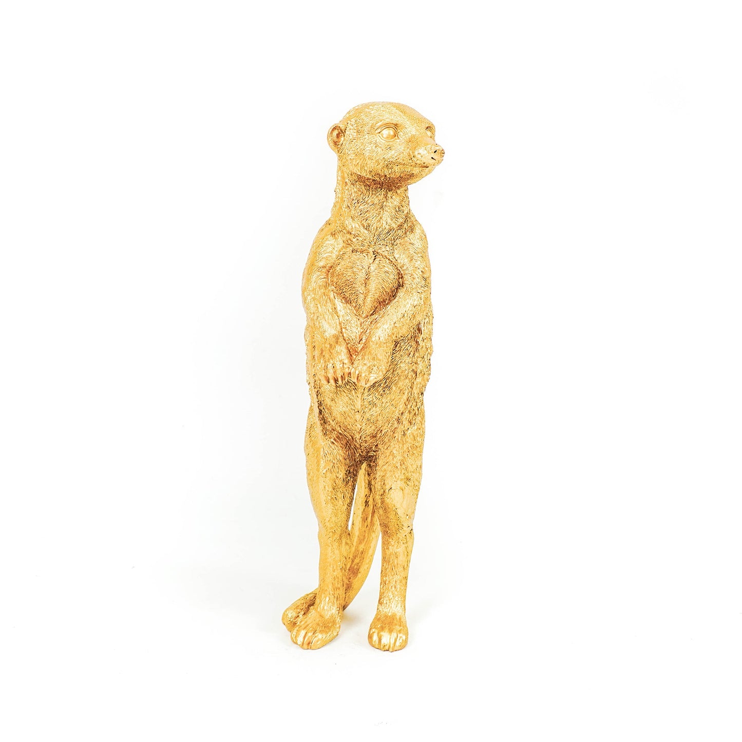 HV Stokstaart Beeld - Goud - 11x36cm