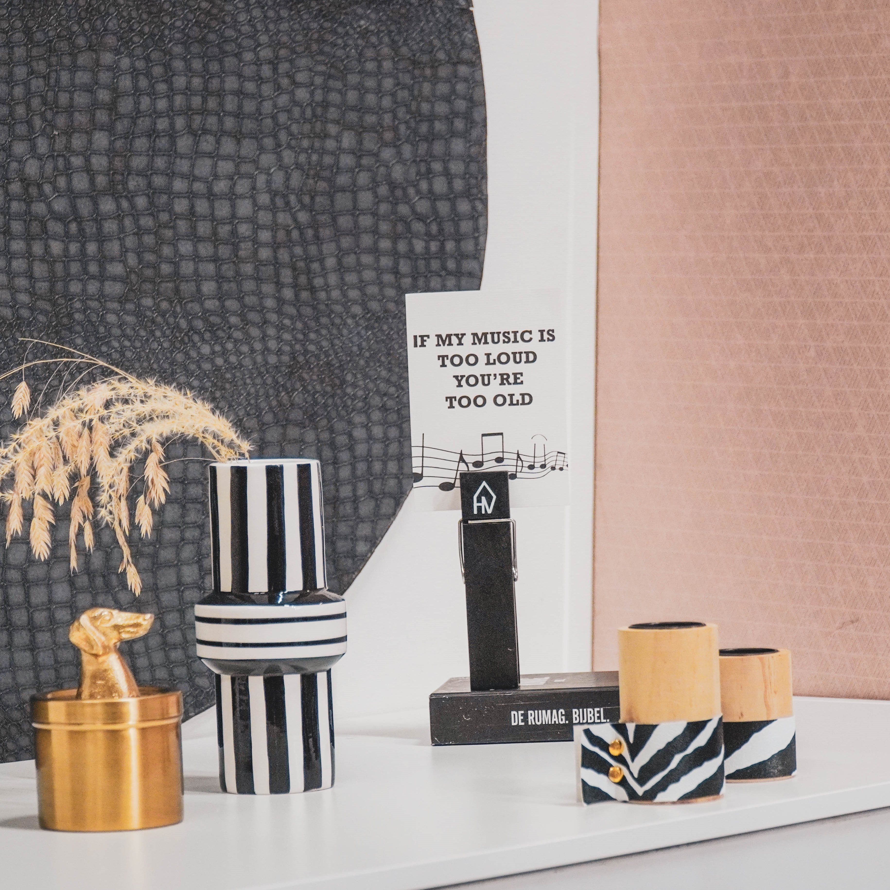 grappig kaartje voor in huis met tekst