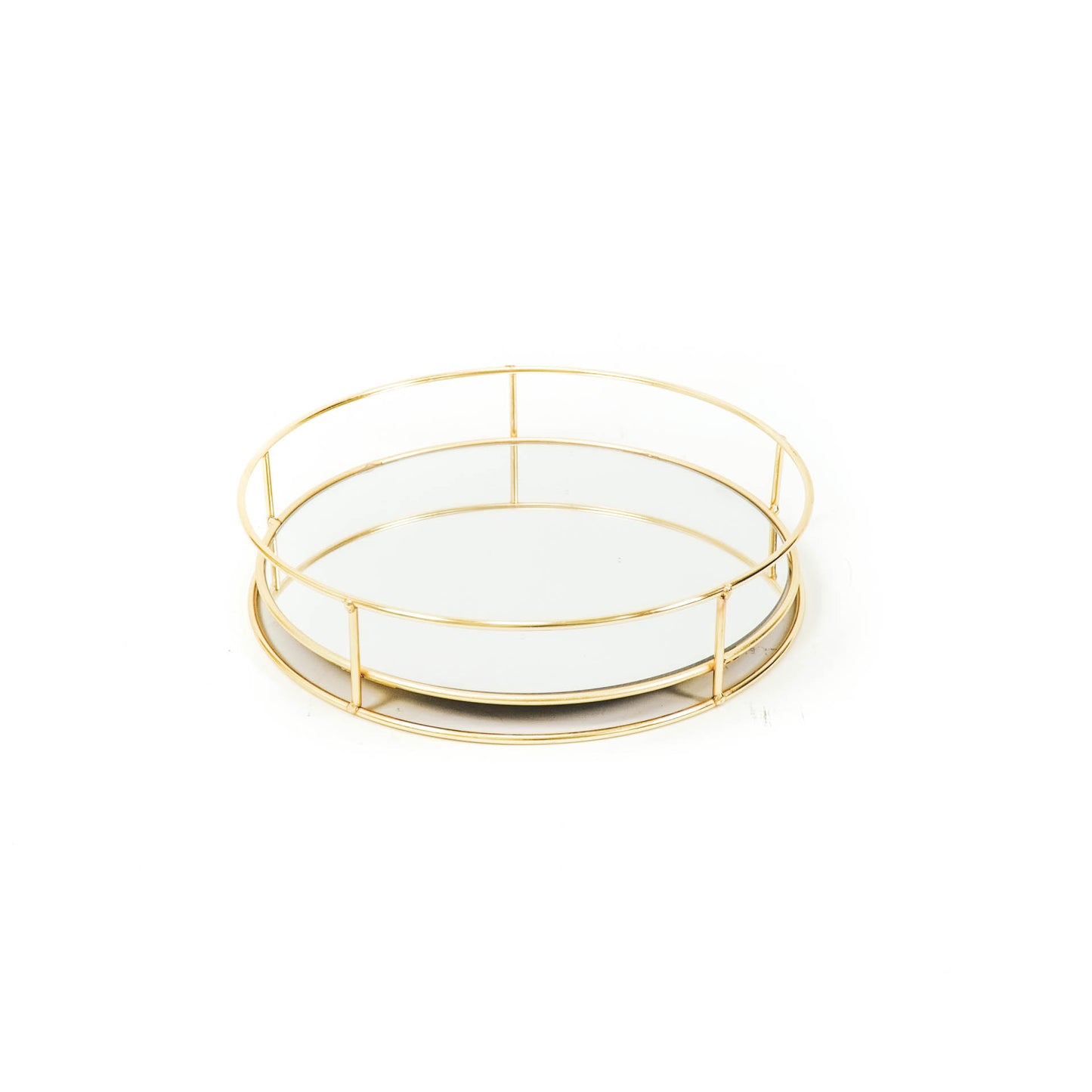 HV Rond Dienblad - Goud - 31x31x7cm