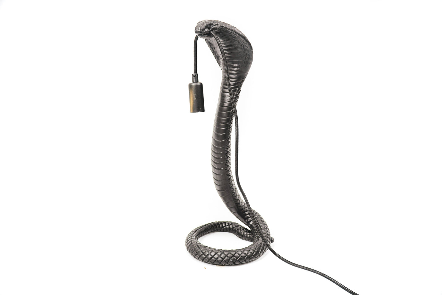 HV Slang lamp Zwart E14 20x20x49cm