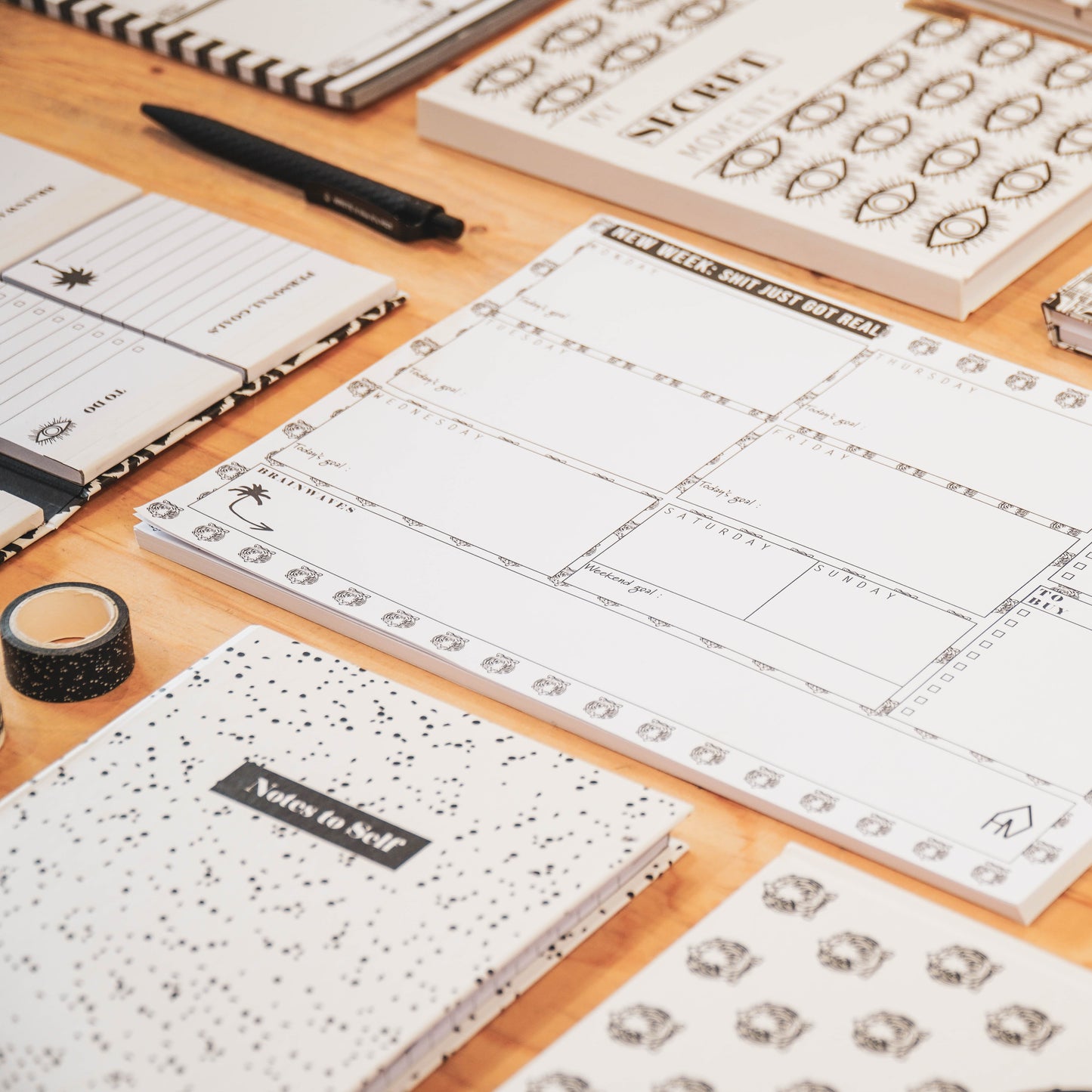 HV Weekplanner - Tijgerhoofd - A4