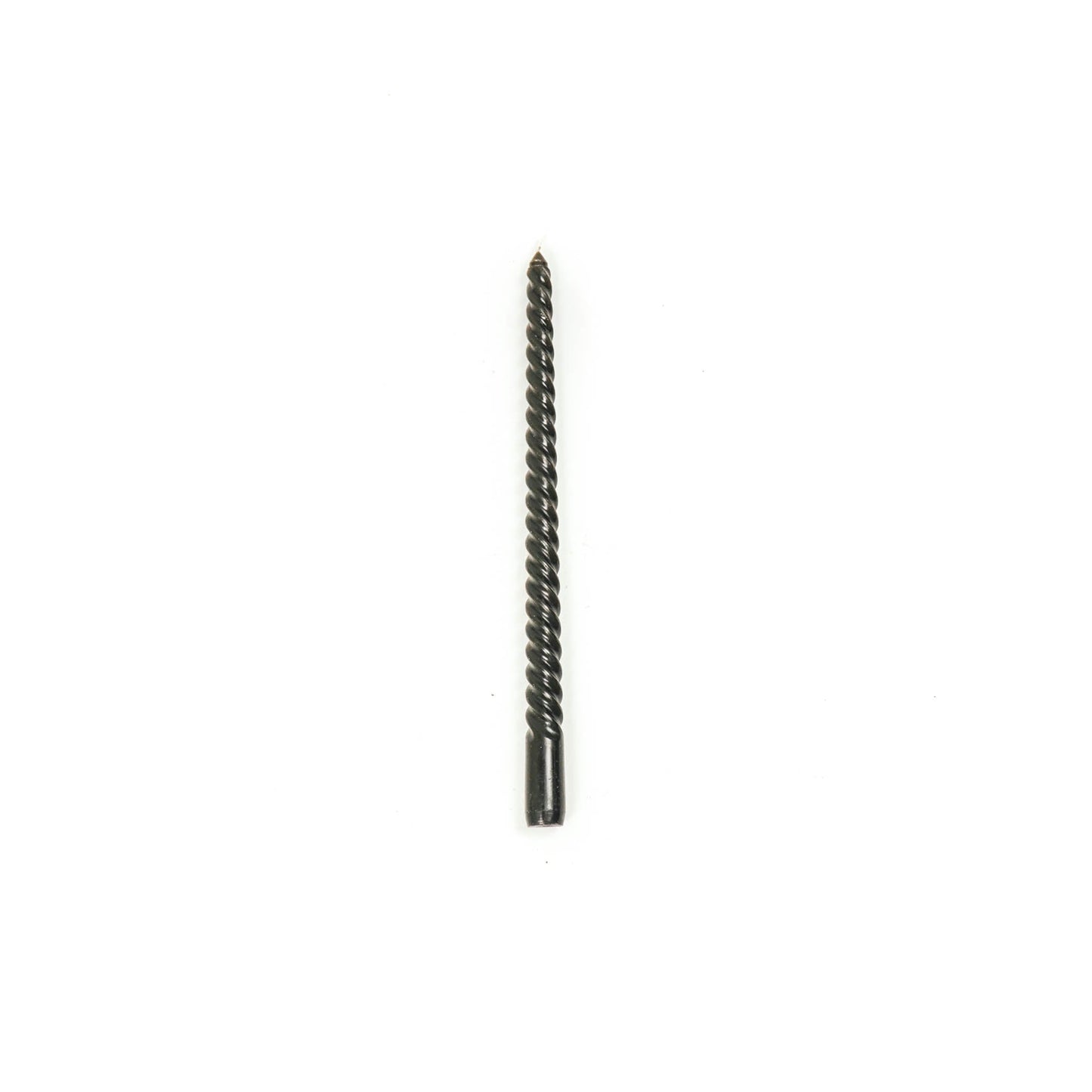 HV Gedraaide kaarsen - Zwart - Set van 4 - 2x30cm