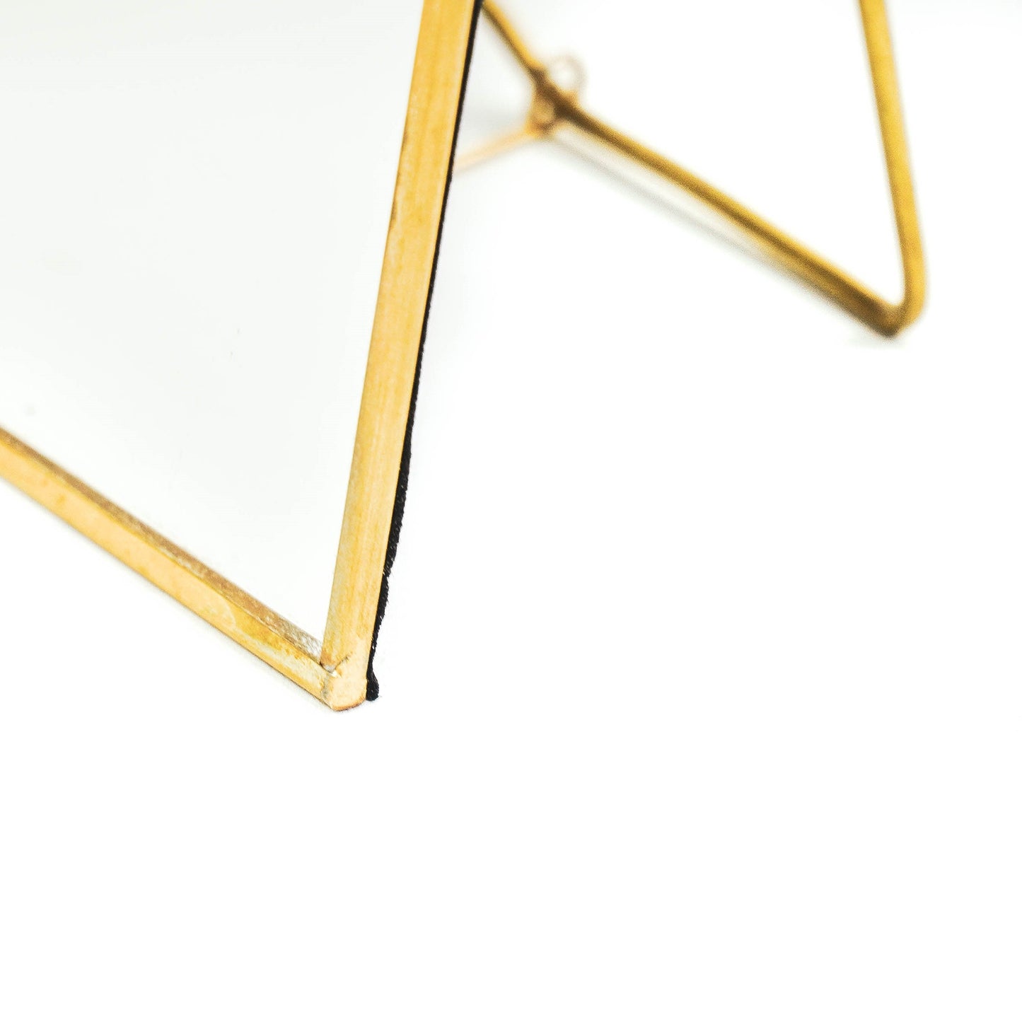 HV Rechthoekige Spiegel - Goud - 30x20x1cm