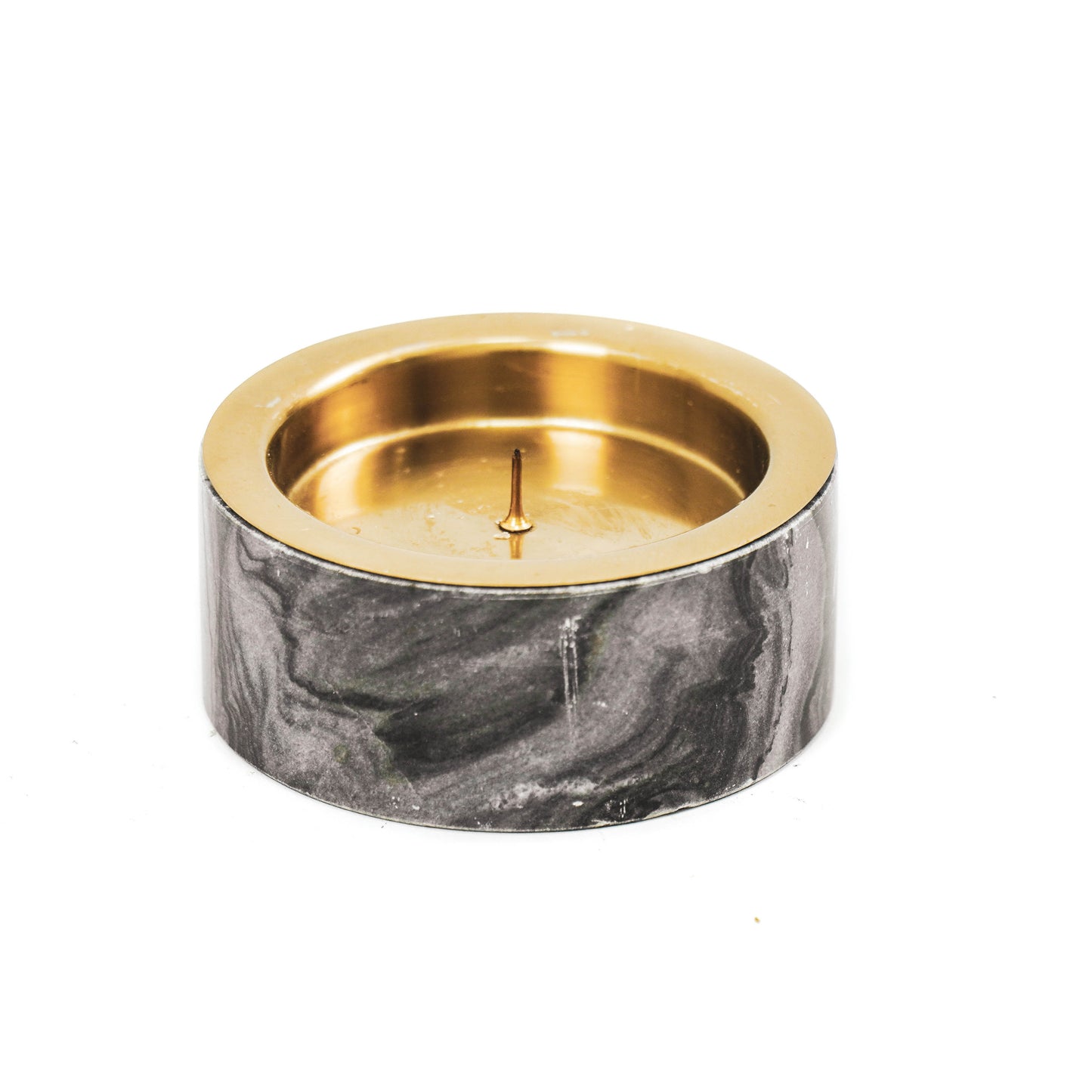 HV Marmer Stompkaarshouder - Zwart - 10x4cm