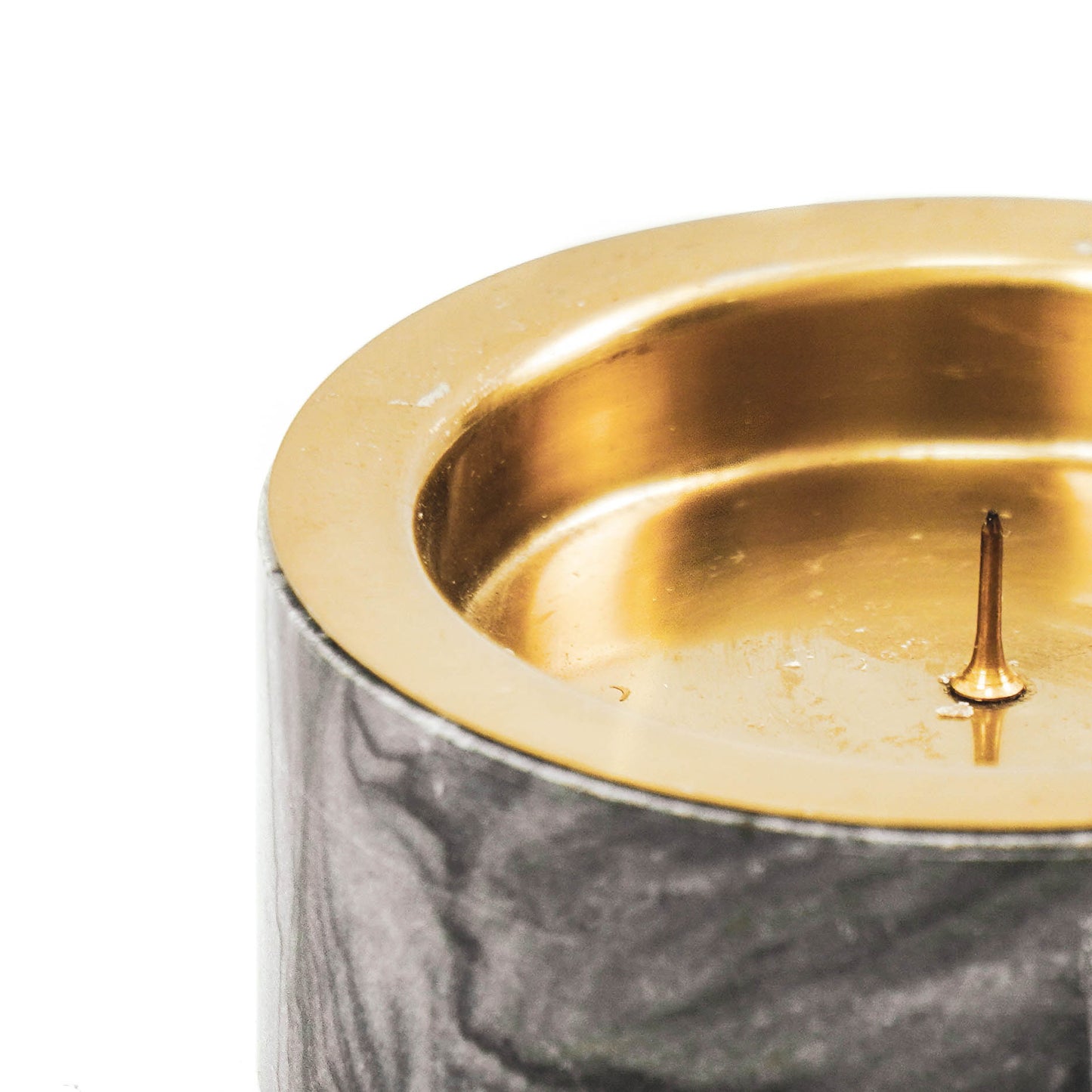 HV Marmer Stompkaarshouder - Zwart - 10x4cm