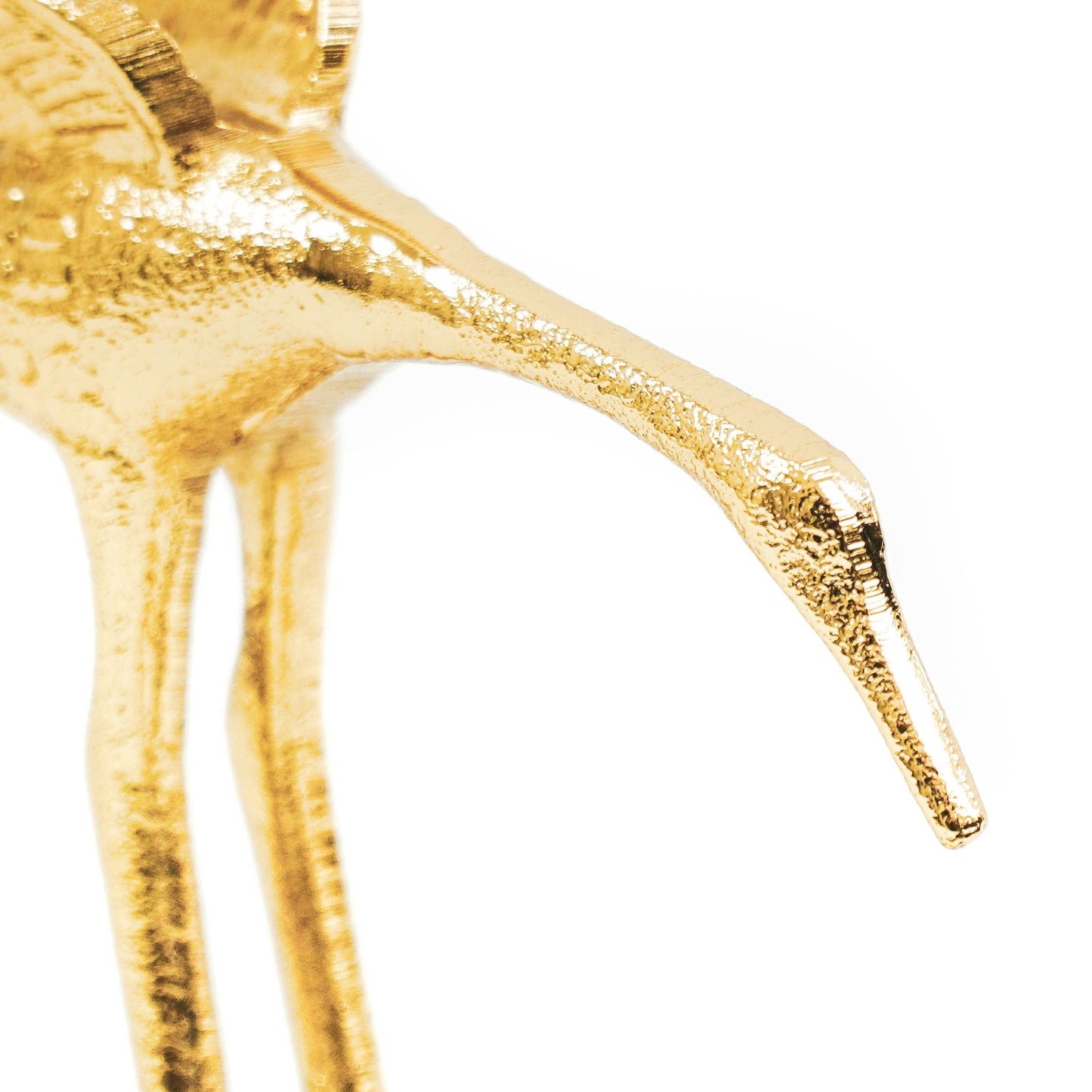 HV Jagende Vogel Kandelaar - Goud - 19x10x20cm