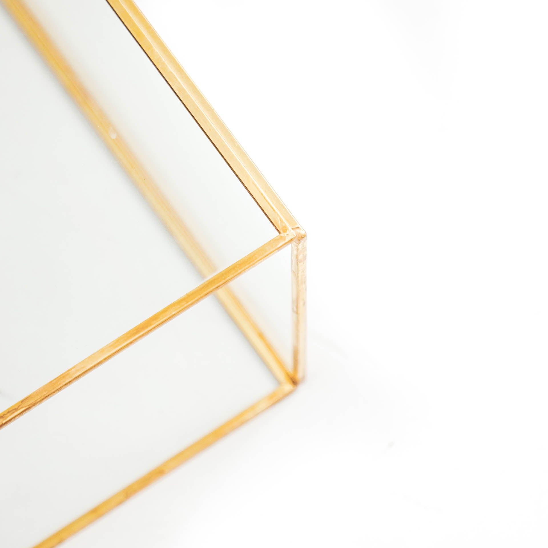 Hanglamp - Goud - Metaal/Glas - 12x25cm