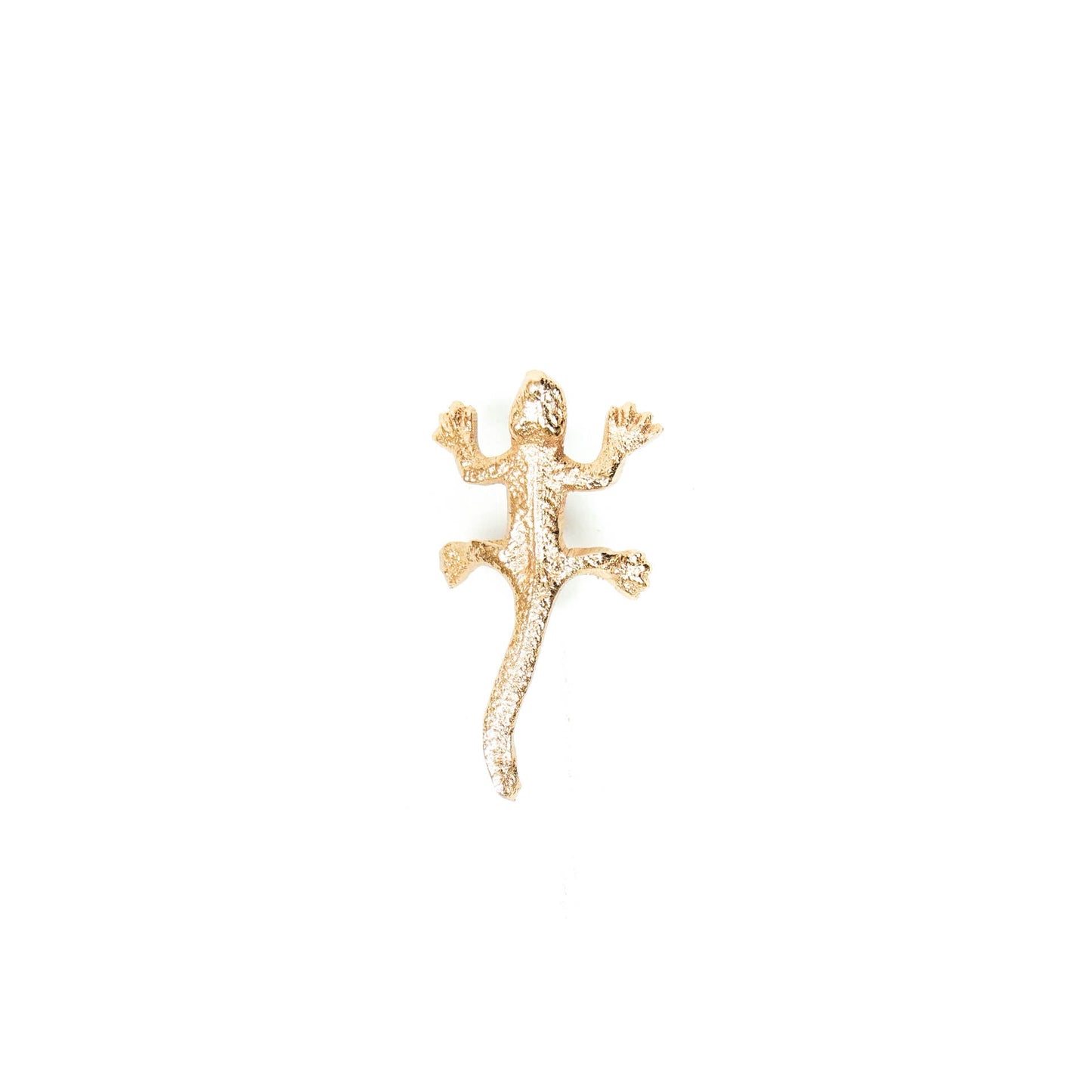 HV Salamander Kaarsenpinnen - Goud - Set van 2 - 8x4x1cm