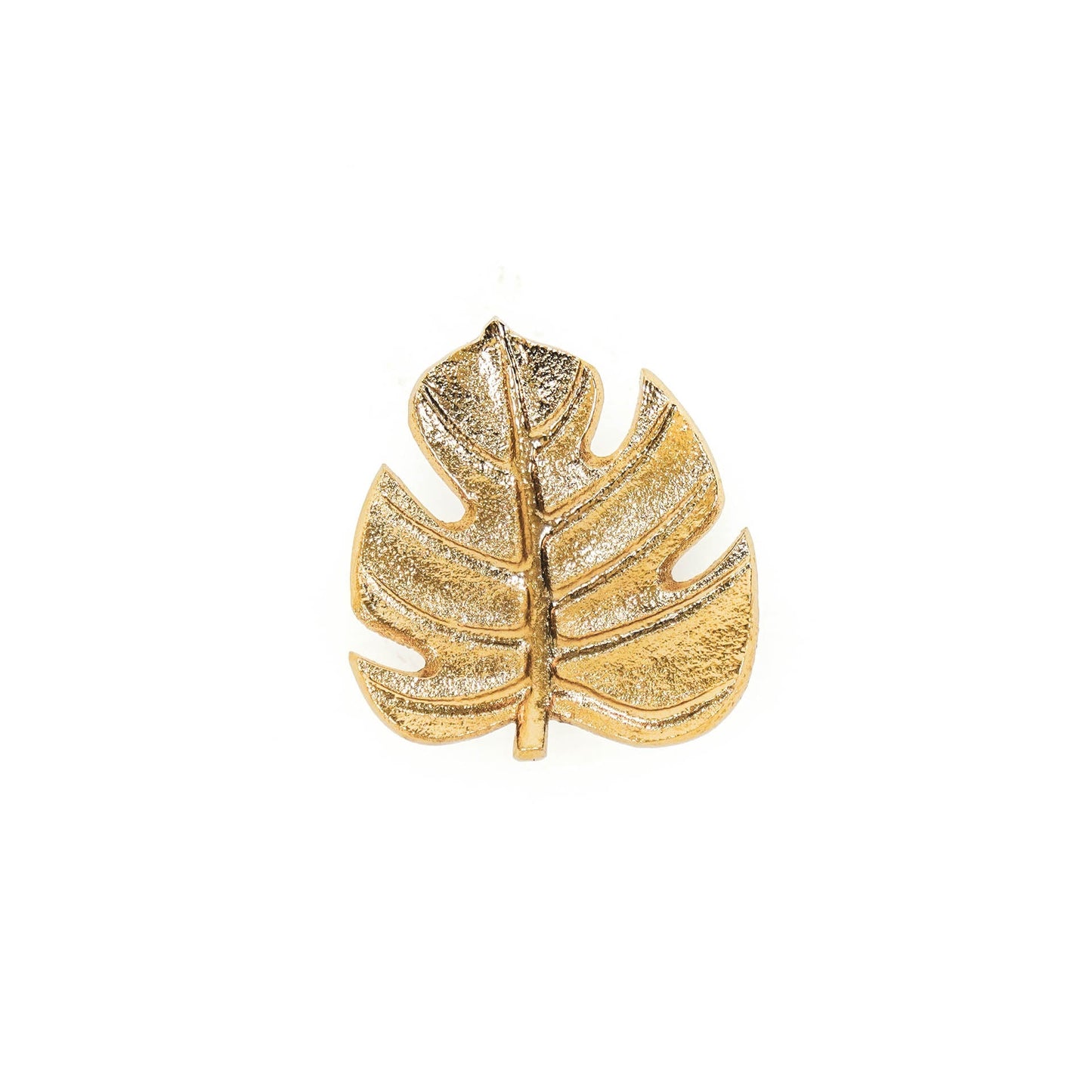 HV Monstera Deurknoppenset - Goud - 12x8x12cm