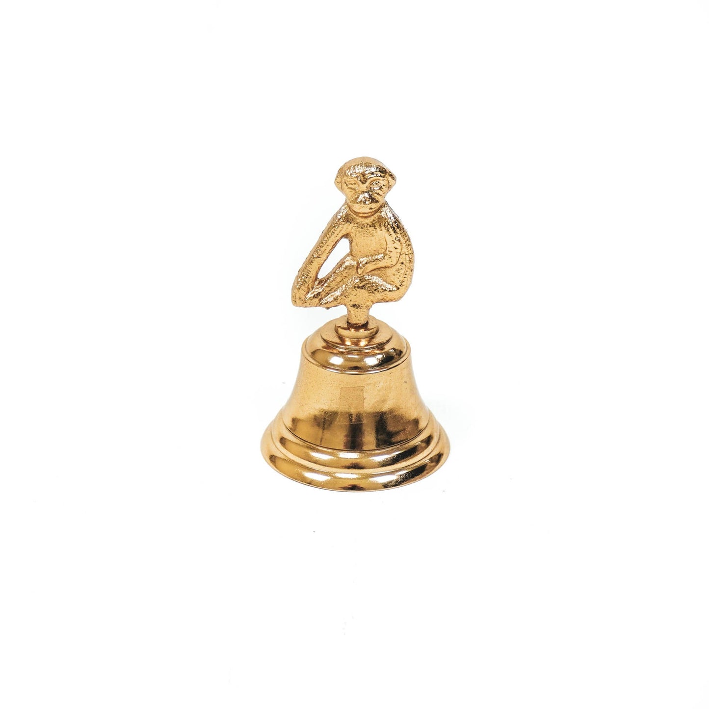 HV Butler Bel - Aap - Goud - 6x6x10cm
