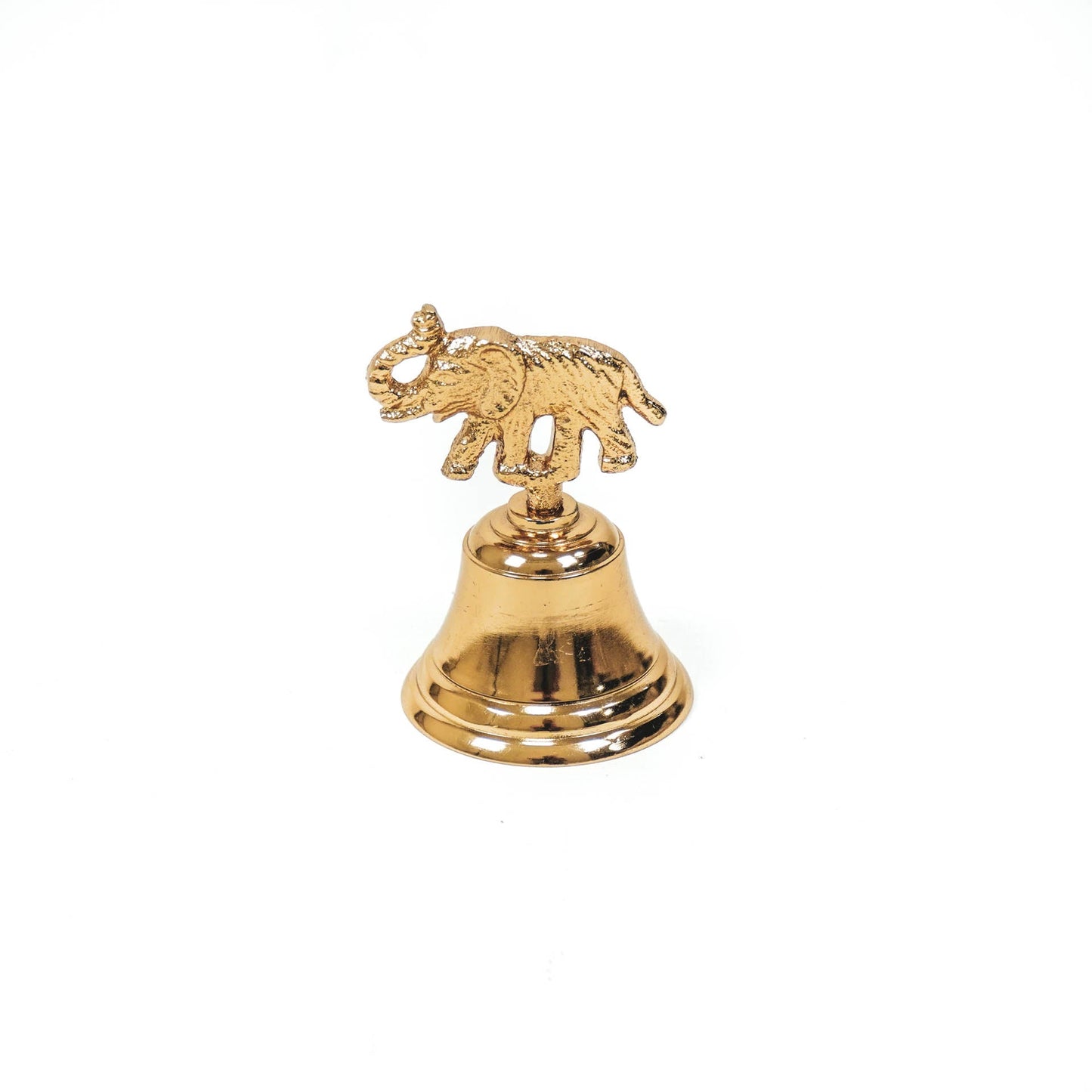 HV Butler Bel - Olifant - Goud - 4,5x4,5x10cm
