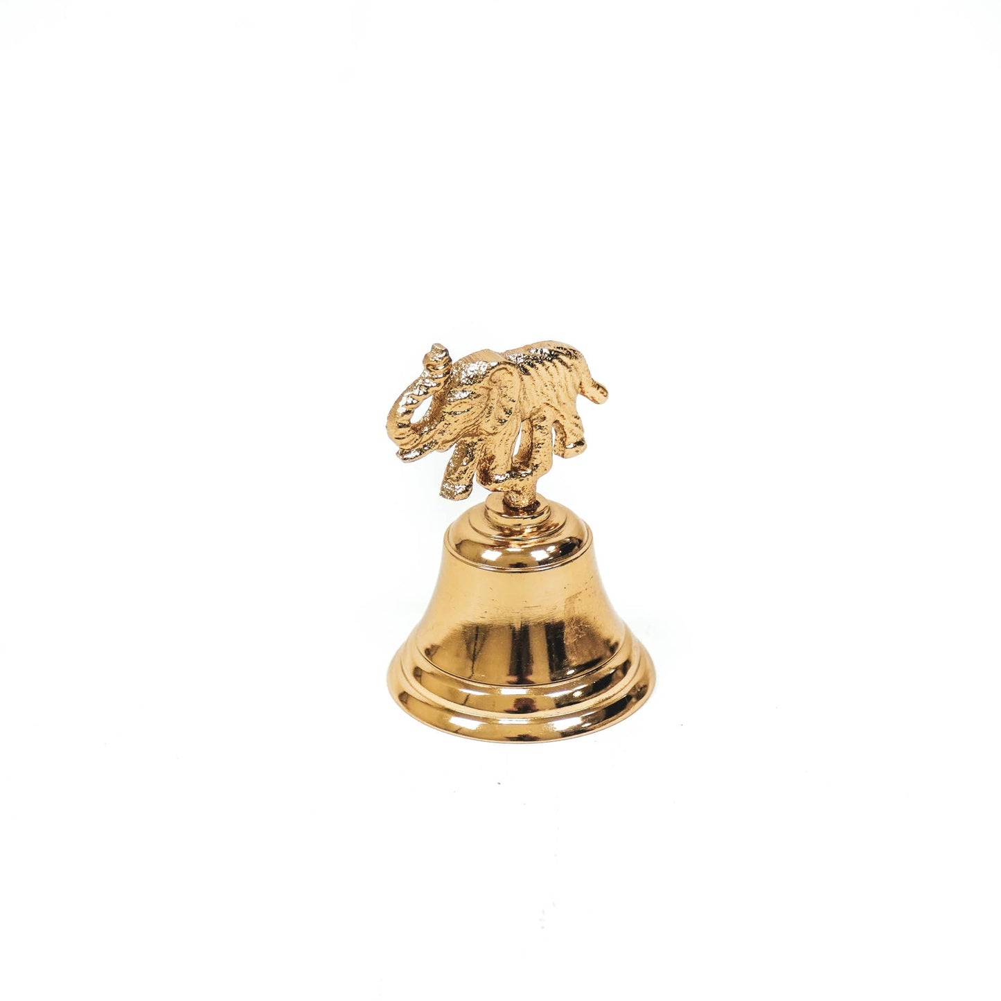 HV Butler Bel - Olifant - Goud - 4,5x4,5x10cm