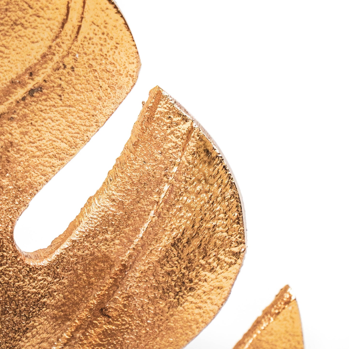 HV Decoratie Blad - Goud - 23x7x39cm