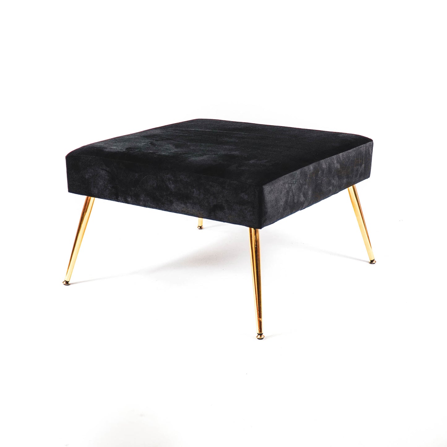 HV Hocker Poef - Zwart - 70x70x44cm