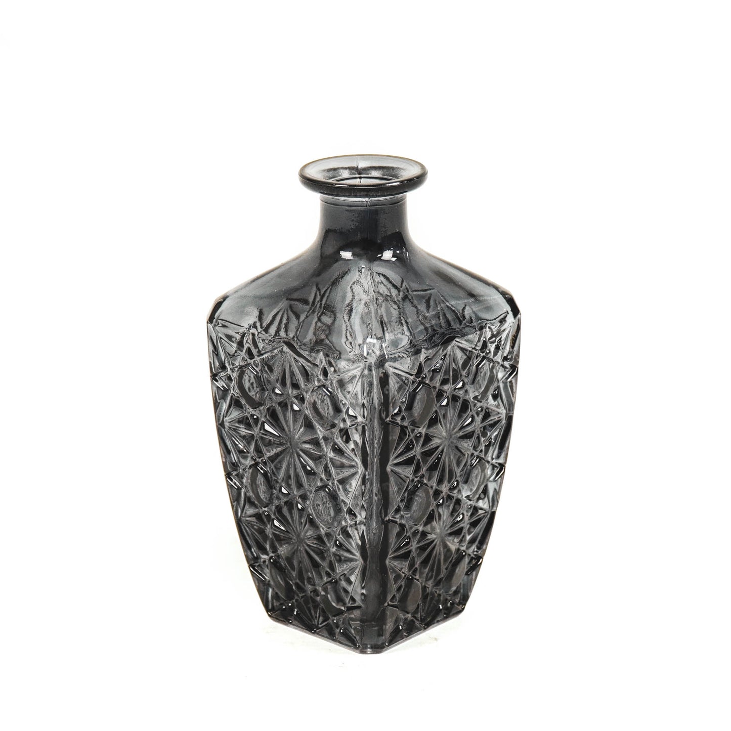 HV Glazen Karaf - Zwart - 9x19cm