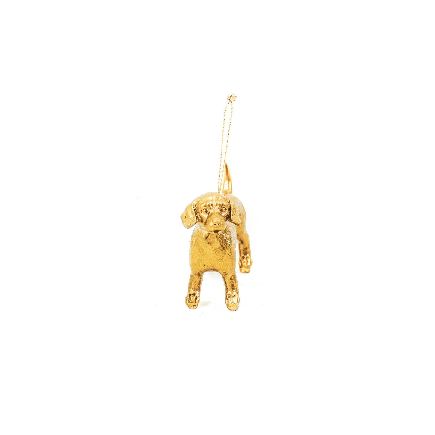 HV Teckel Hanger - Goud - 10x7x3cm