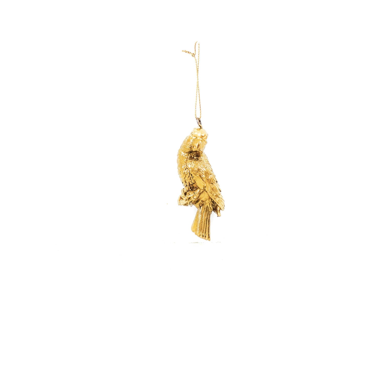HV Papegaai Hanger - Goud - 8,5x4cm