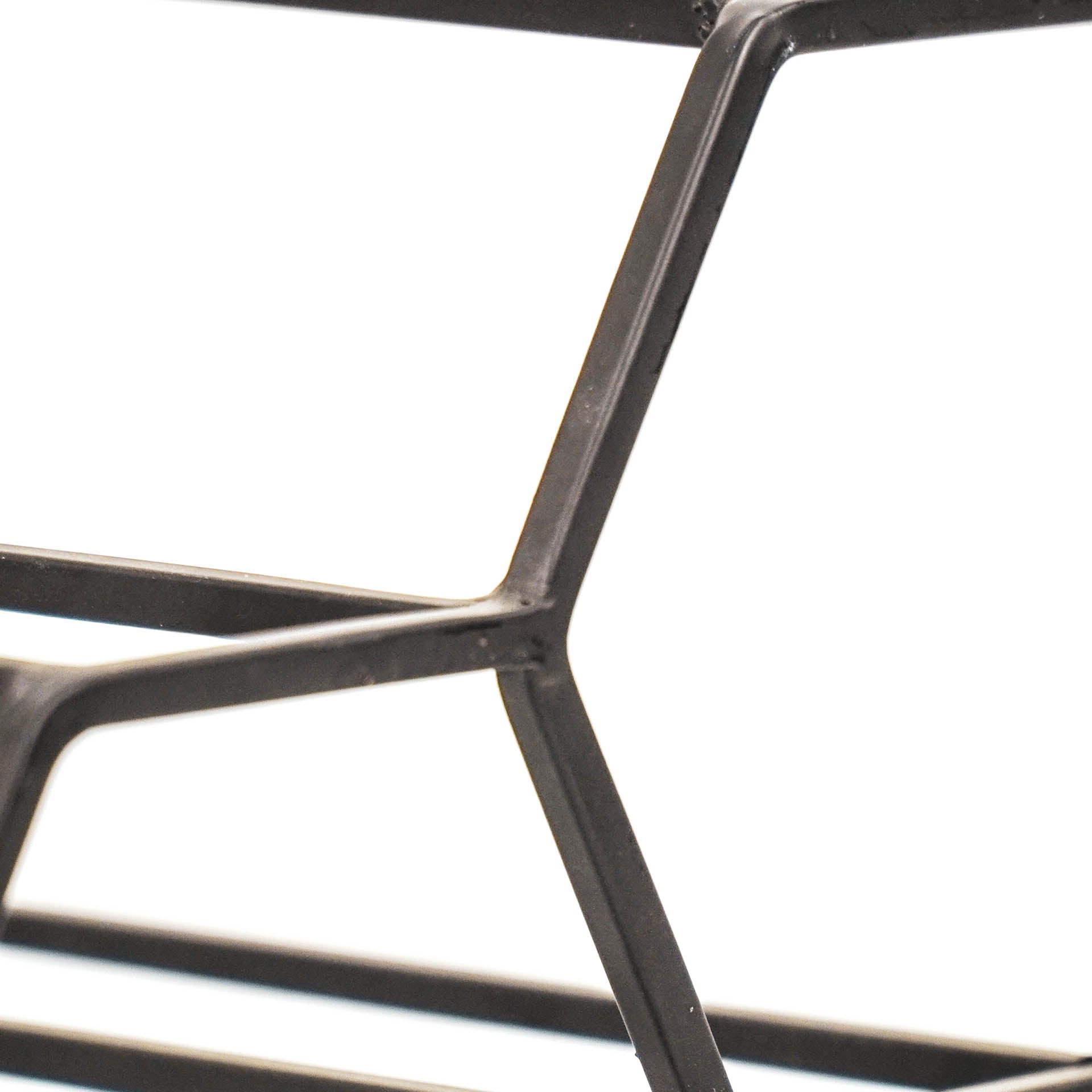 Wijnrek - Metaal - Black - 28x19x29cm