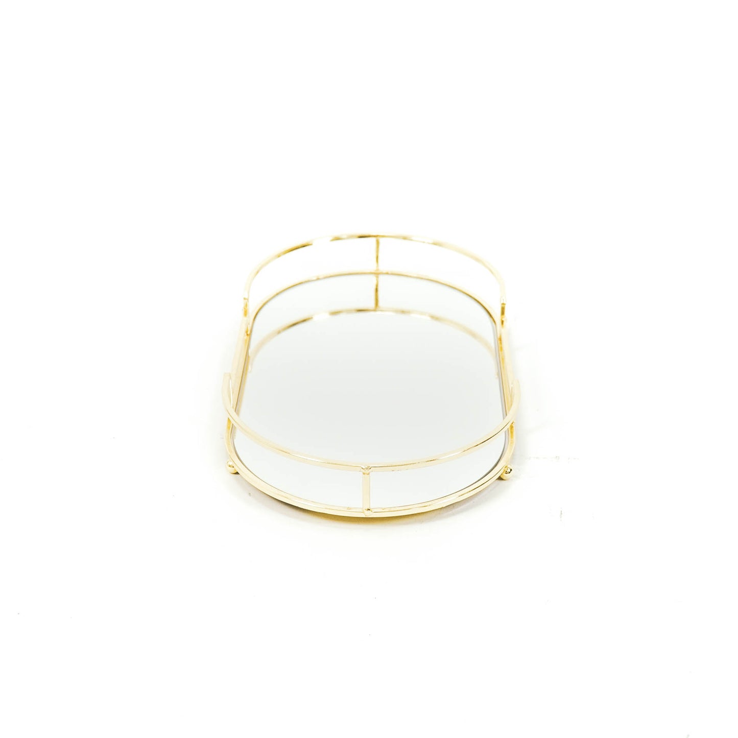 HV Ovaal Dienblad - Goud - 32x18x4,5cm