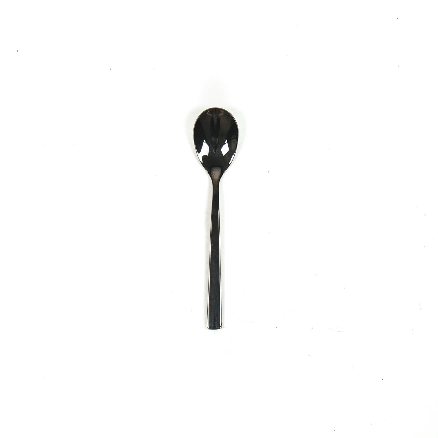 HV Theelepels - Zwart - 6 stuks - Stainless steel