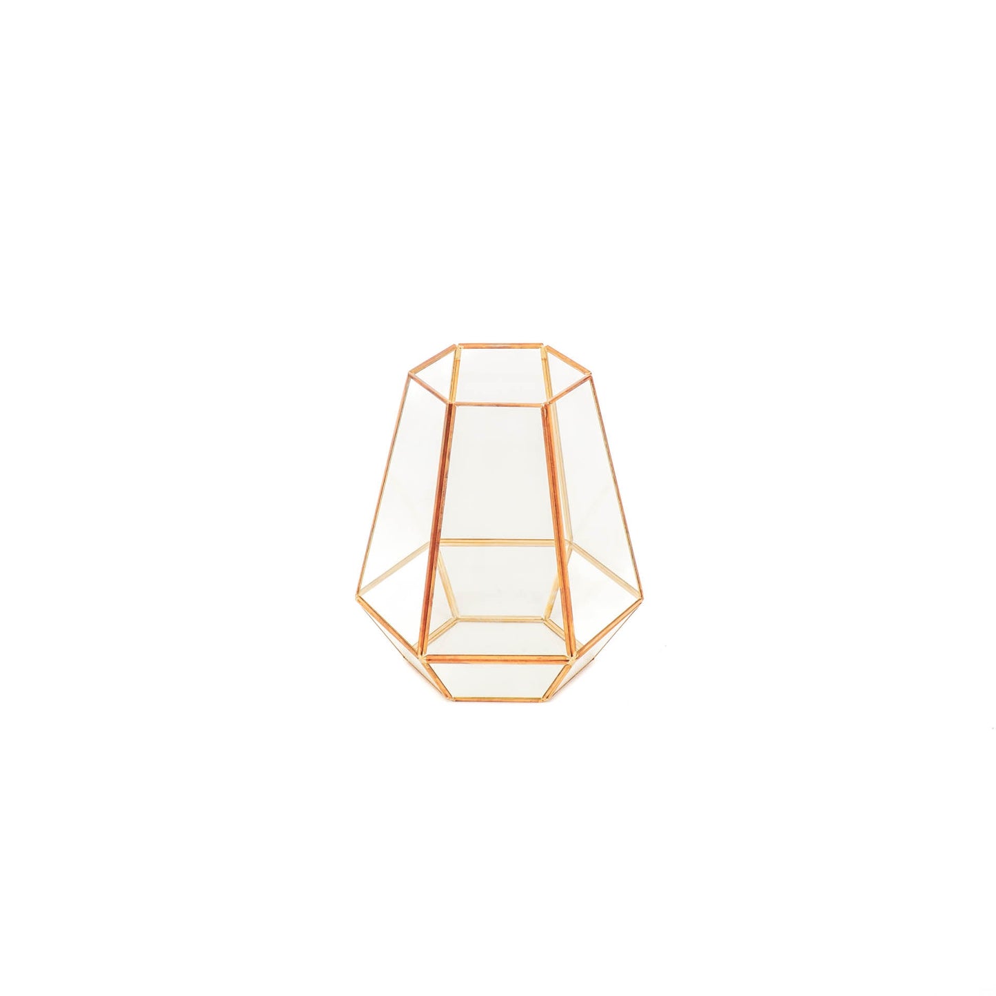HV Windlicht Messing - Goud - 18x20,5cm