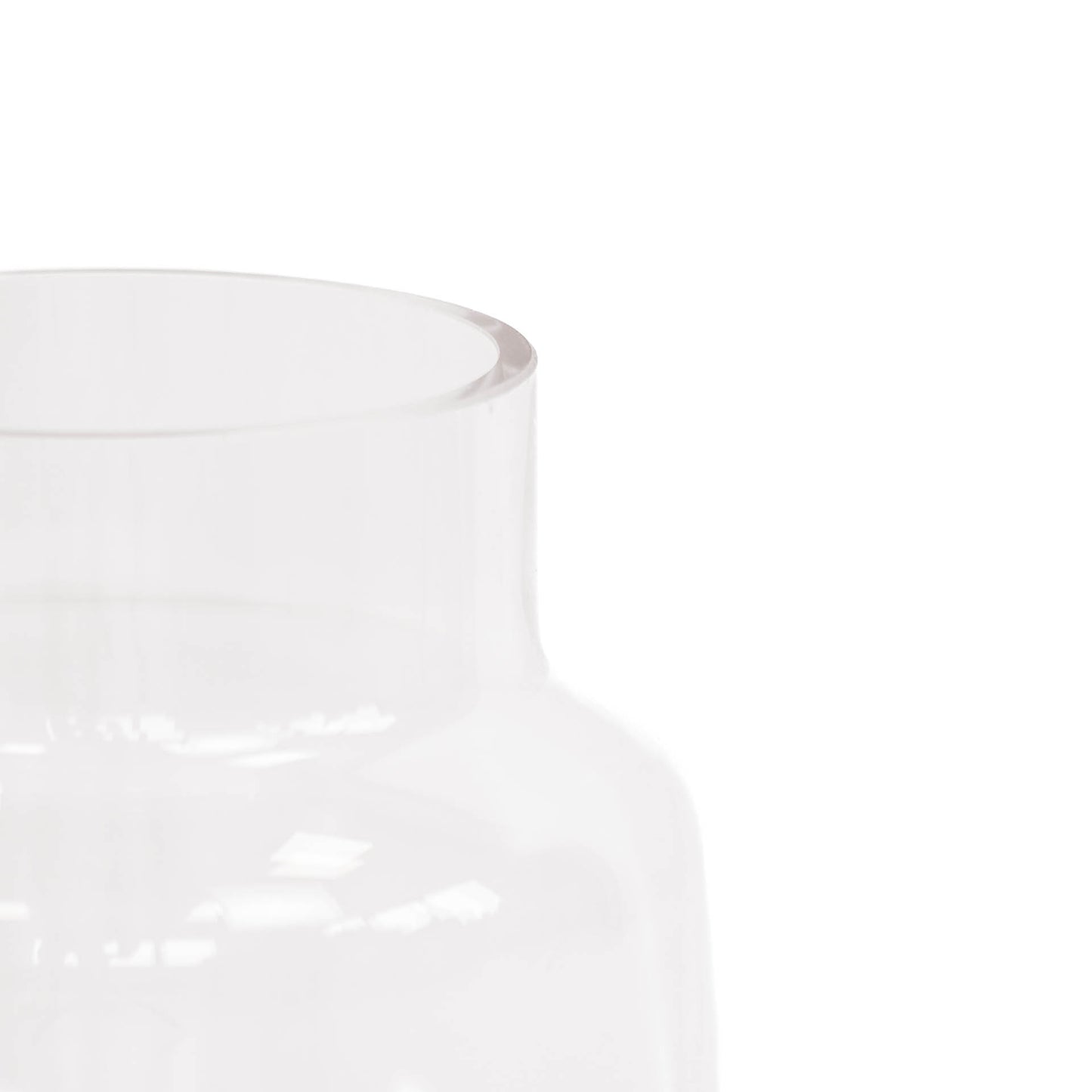 HV Handige Hoge Vaas - Dipdye - Zwart - 12,5x30cm