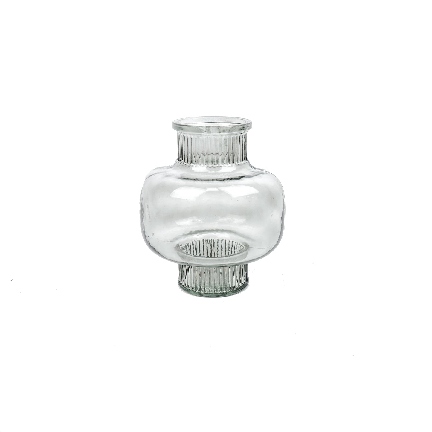 HV Gevormde Vaas - Smokey - 7x20cm