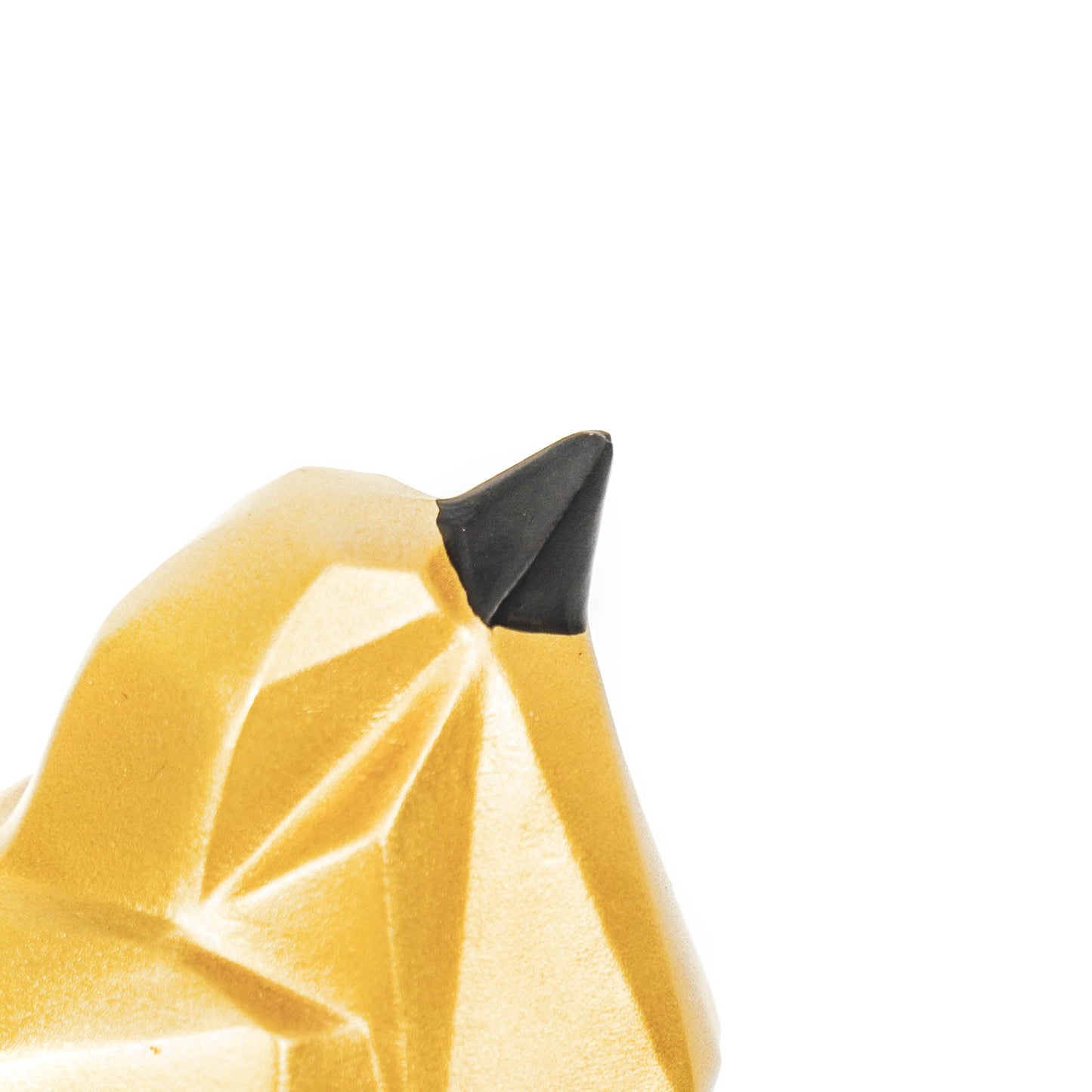 HV Lovebird Vogel - Goud - 16x15x14cm