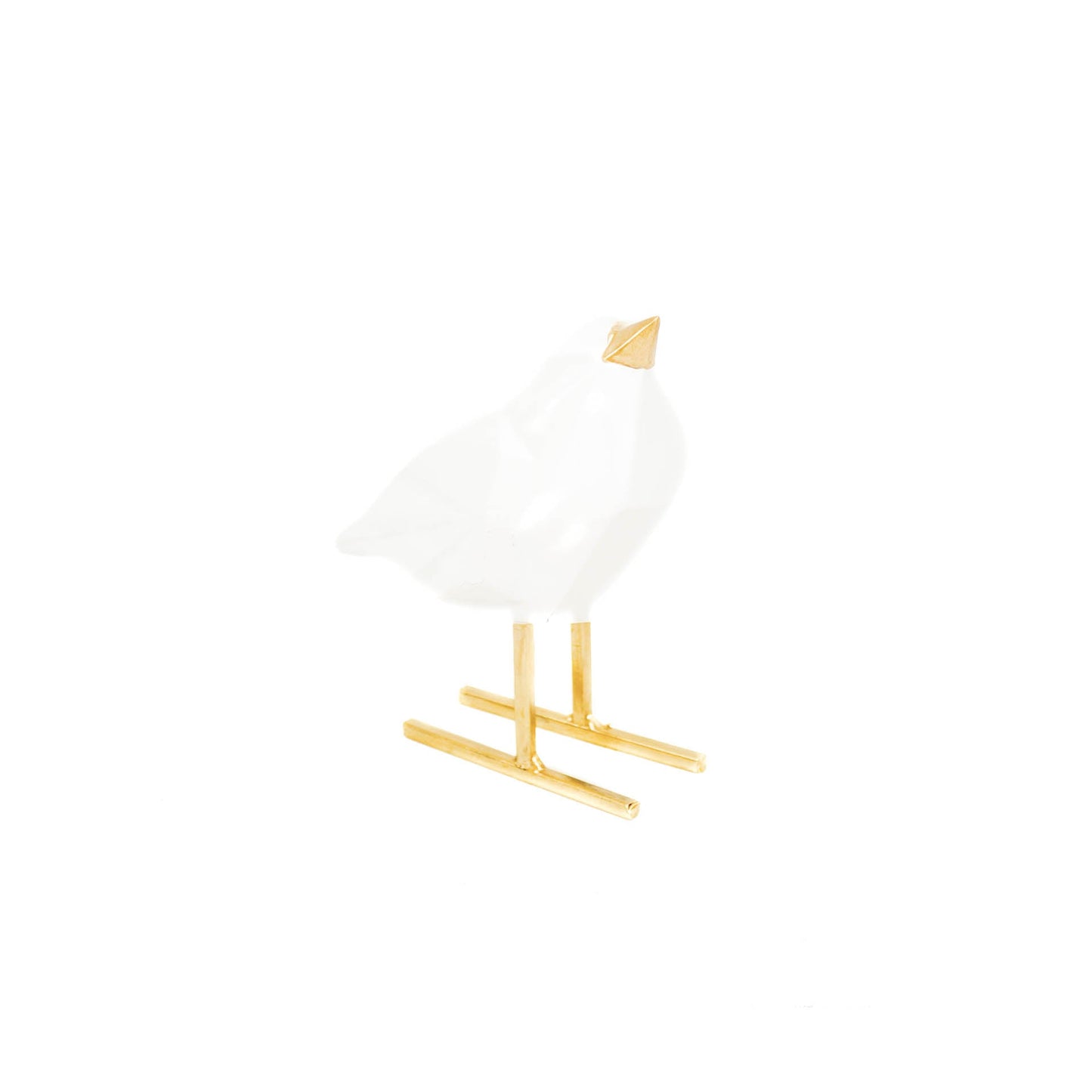 HV Lovebird Vogel - Wit - 16x15x14cm