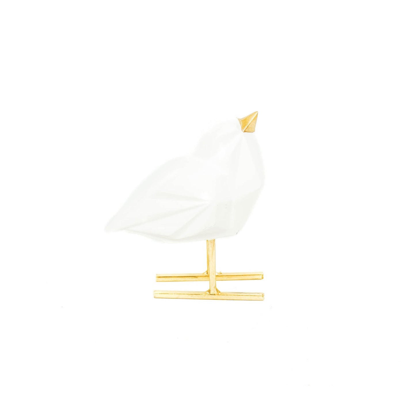 HV Lovebird Vogel - Wit - 16x15x14cm