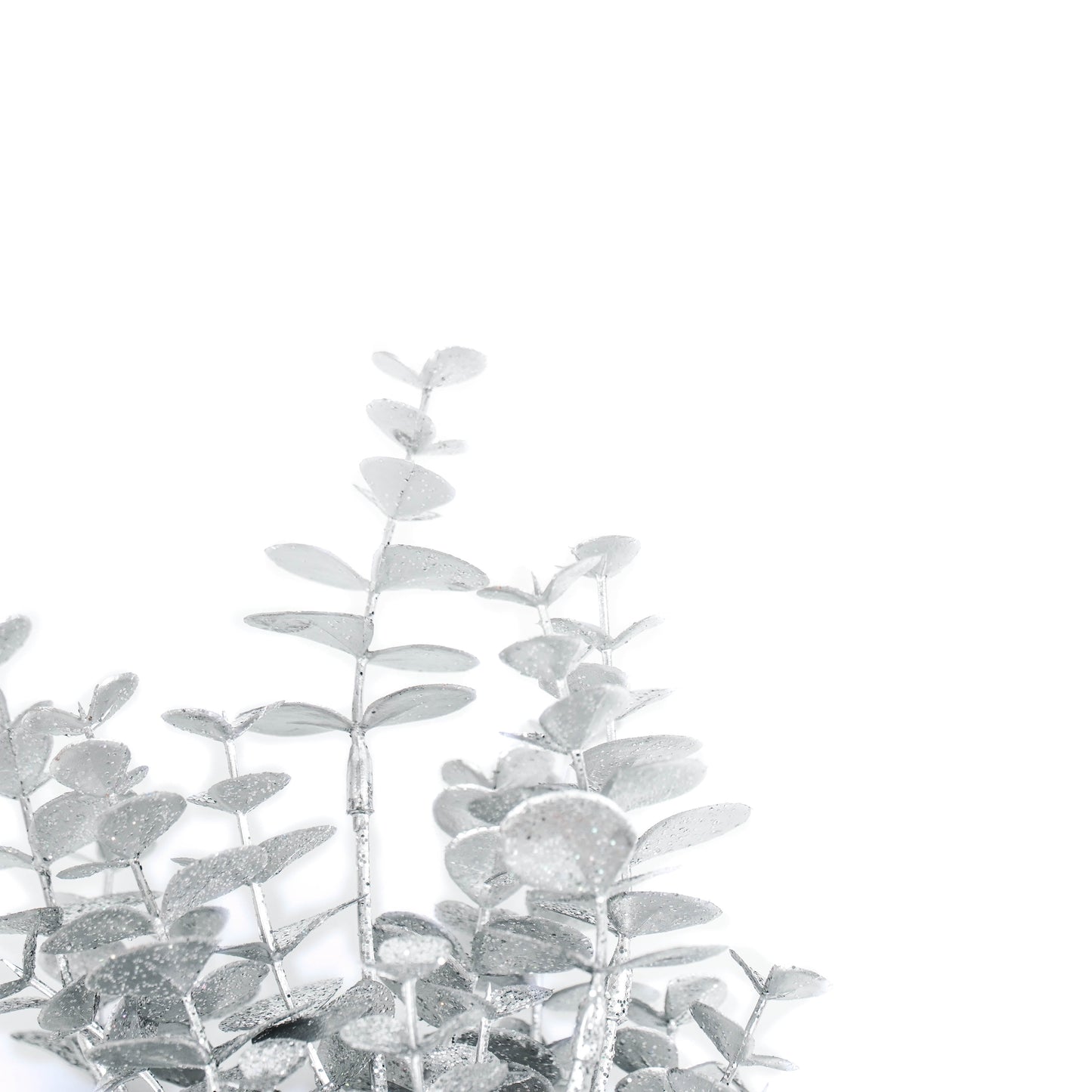 HV Eucalyptus bos - Zilver - 25x 35 cm - Kunststof
