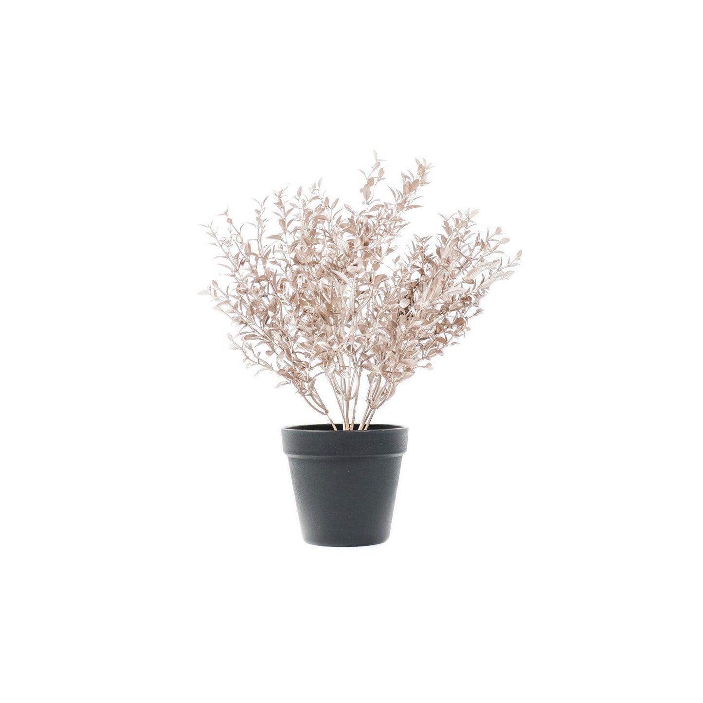 HV Plant in Pot - Brons/Zwart - Kunststof