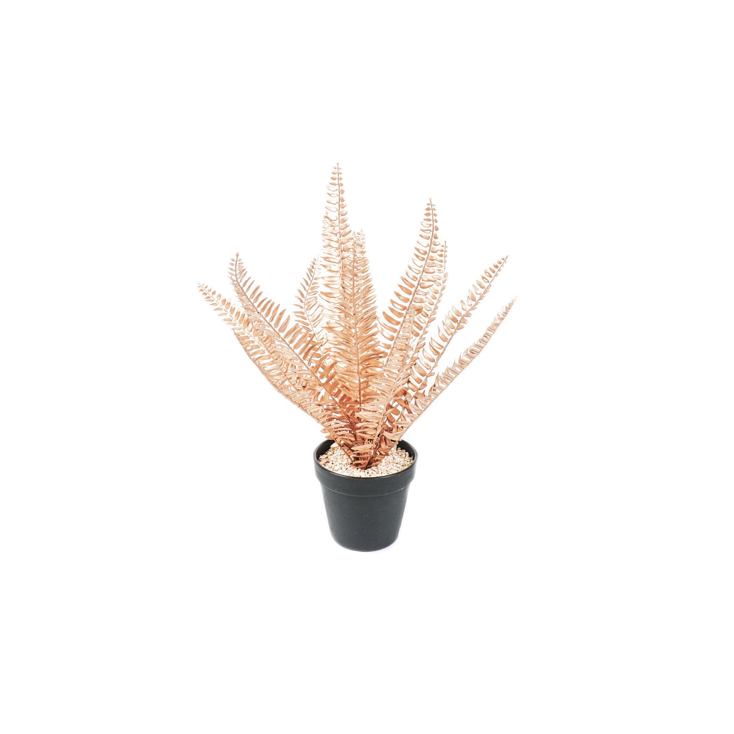 HV Varen Kunstplant - Goud/Zwart - 15x30x45cm