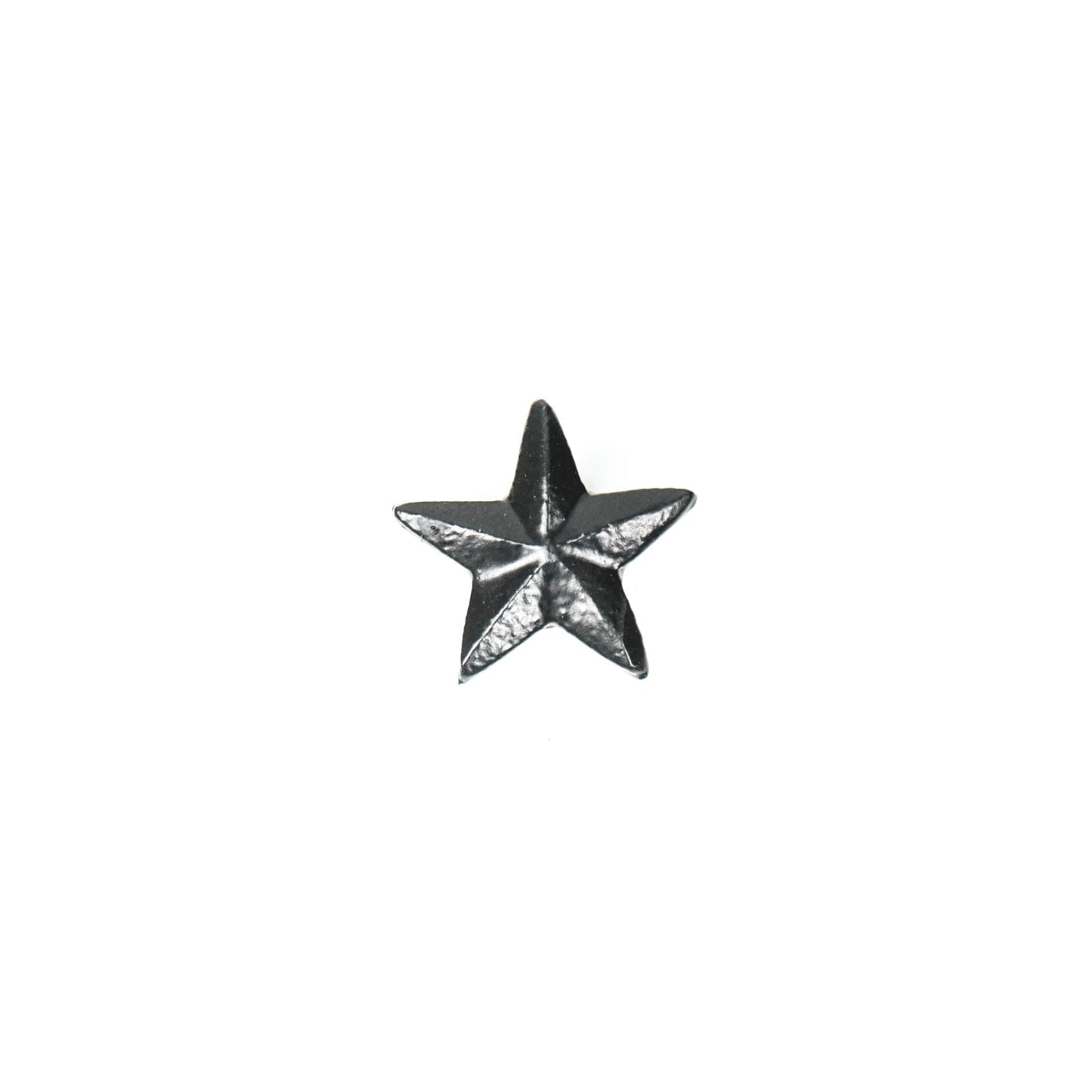 HV Ster Kaarsenpinnen - Zwart - Set van 2 - 5x5x2cm