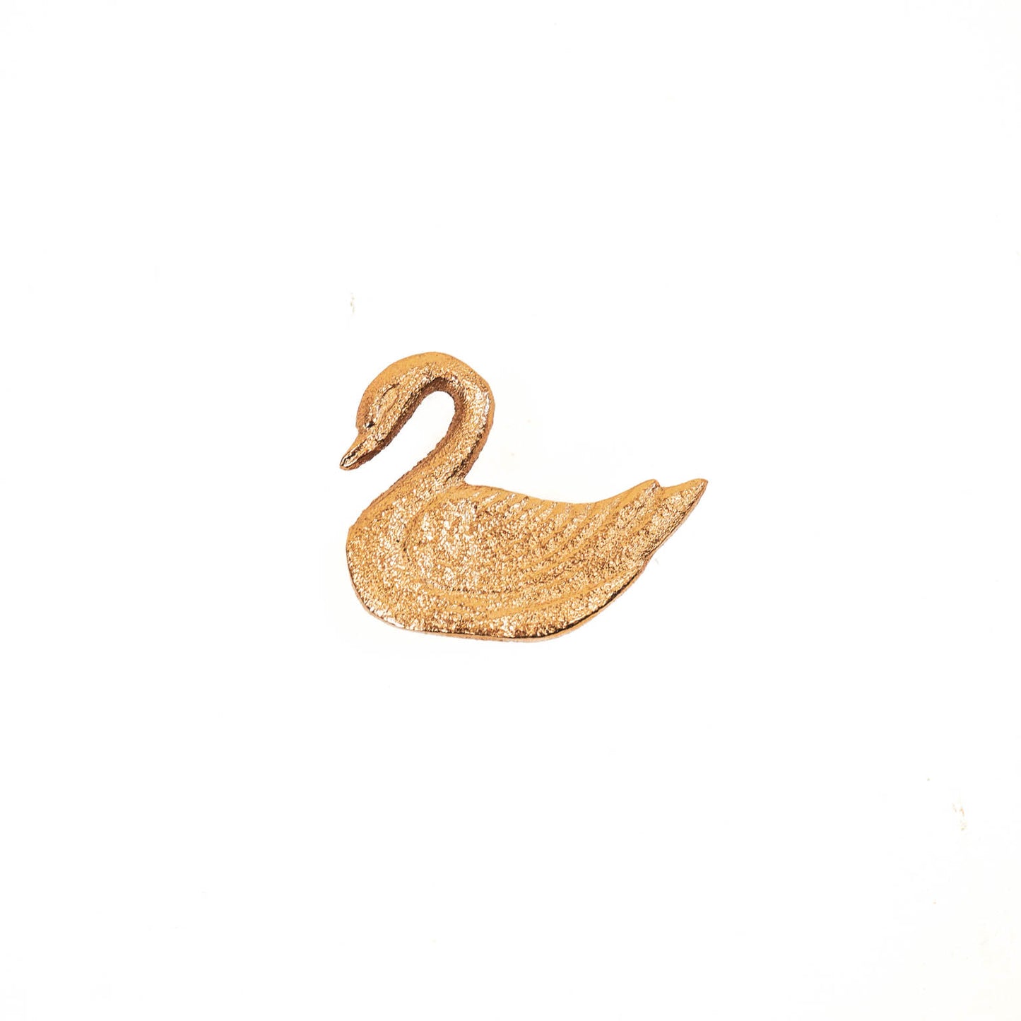 HV Zwaan Kaarsenpinnen - Goud - Set van 2 - 6x5x1cm