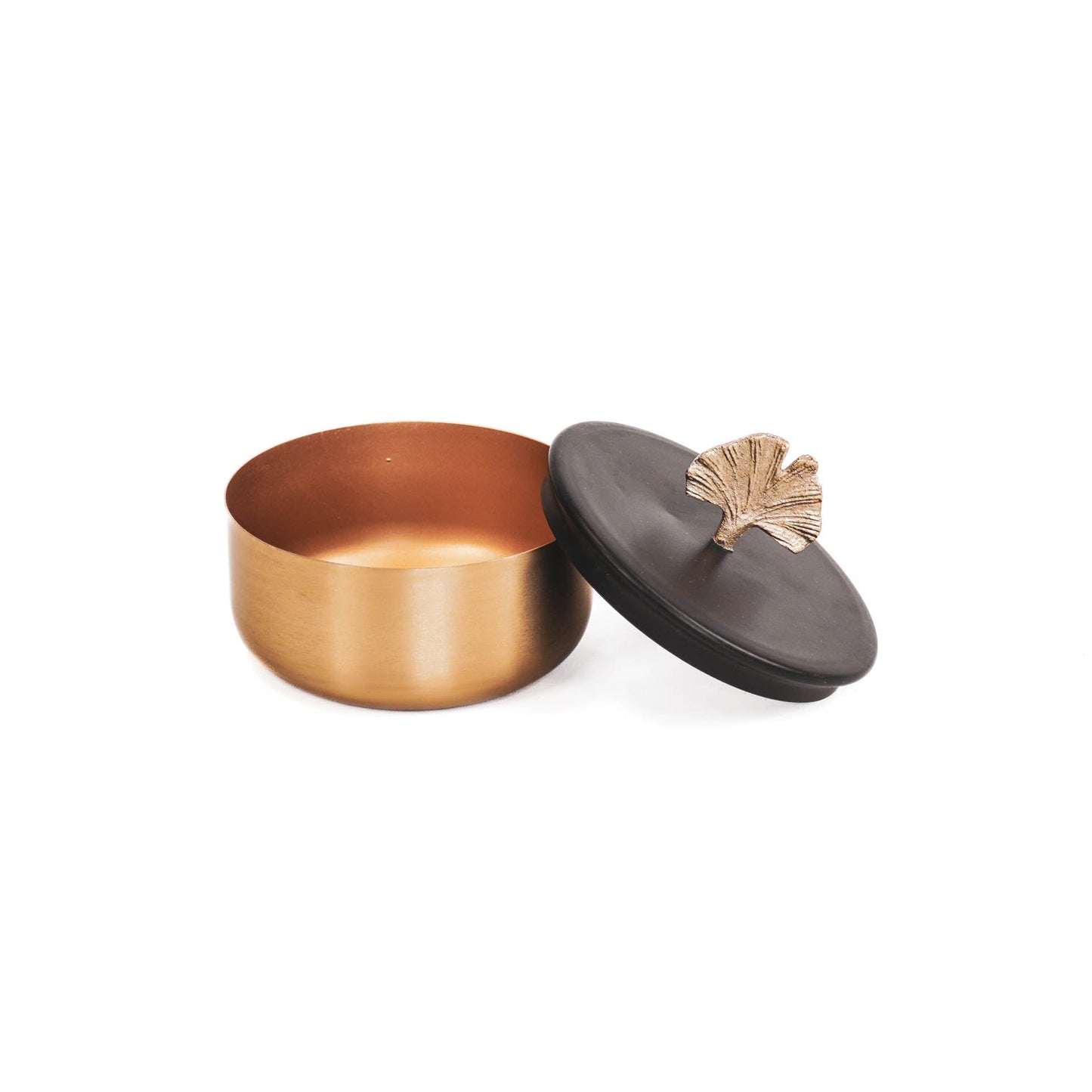 HV Gingko Box - Goud/Zwart - 14x10cm