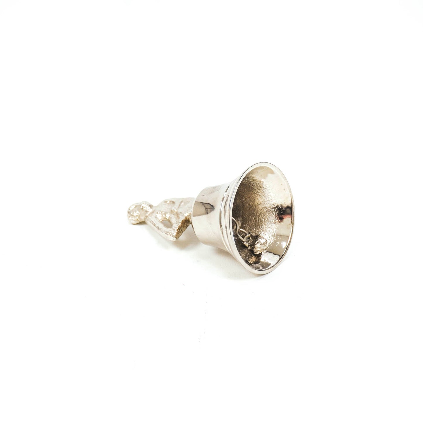 HV Butler Bel- Aap - Zilver - 6x6x10cm